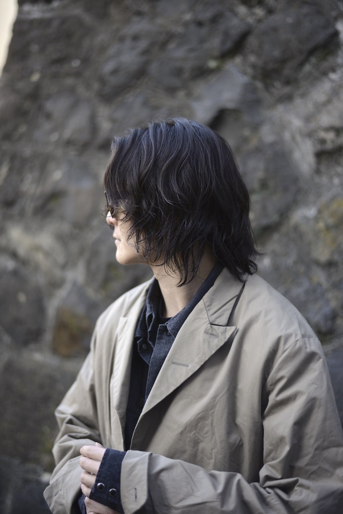 グリーンチNICENESS MIRO ミロ ローバーブレザー5B 程よく、背筋を伸ばす気持ちで｜takuro yamashita