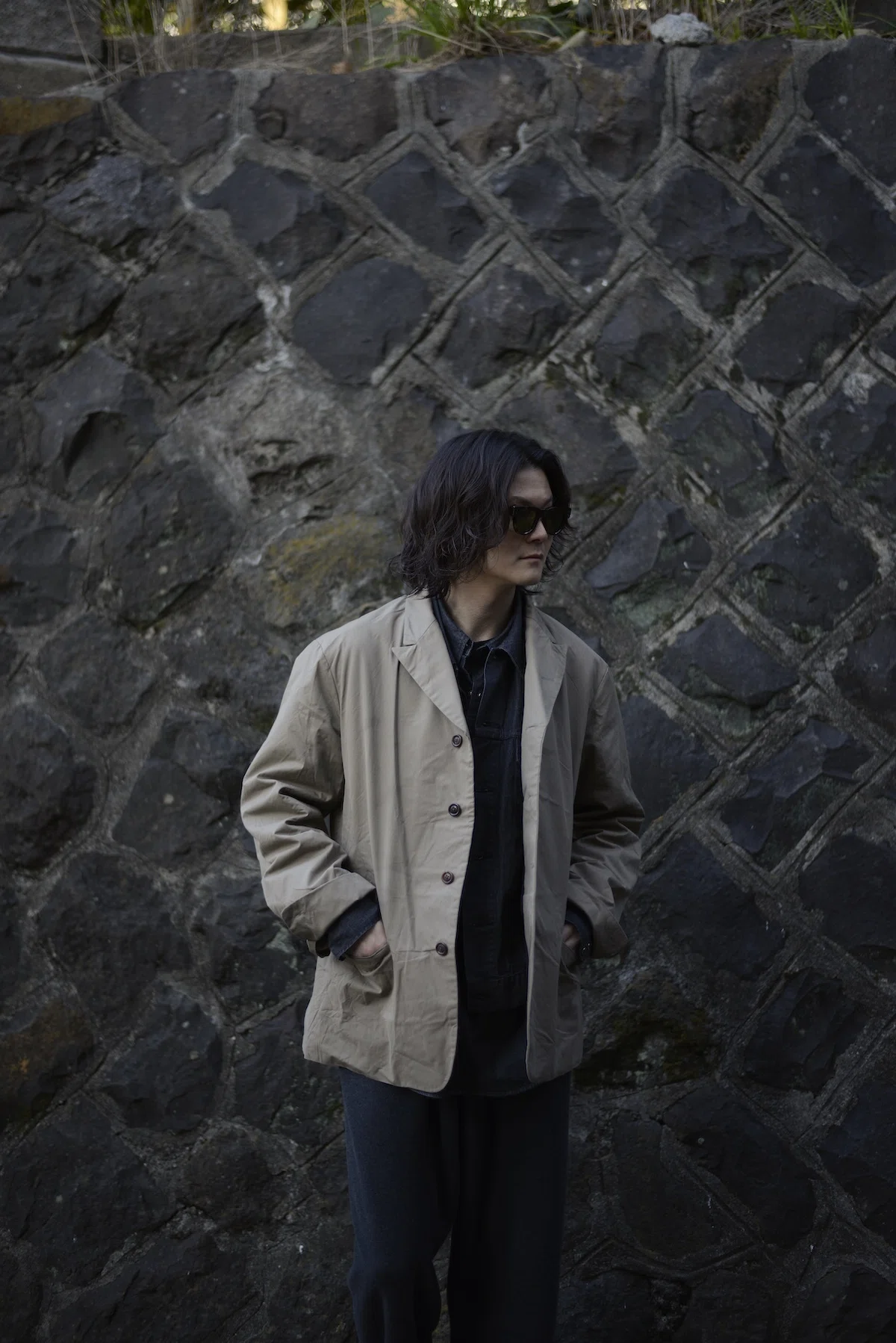 グリーンチNICENESS MIRO ミロ ローバーブレザー5B 程よく、背筋を伸ばす気持ちで｜takuro yamashita