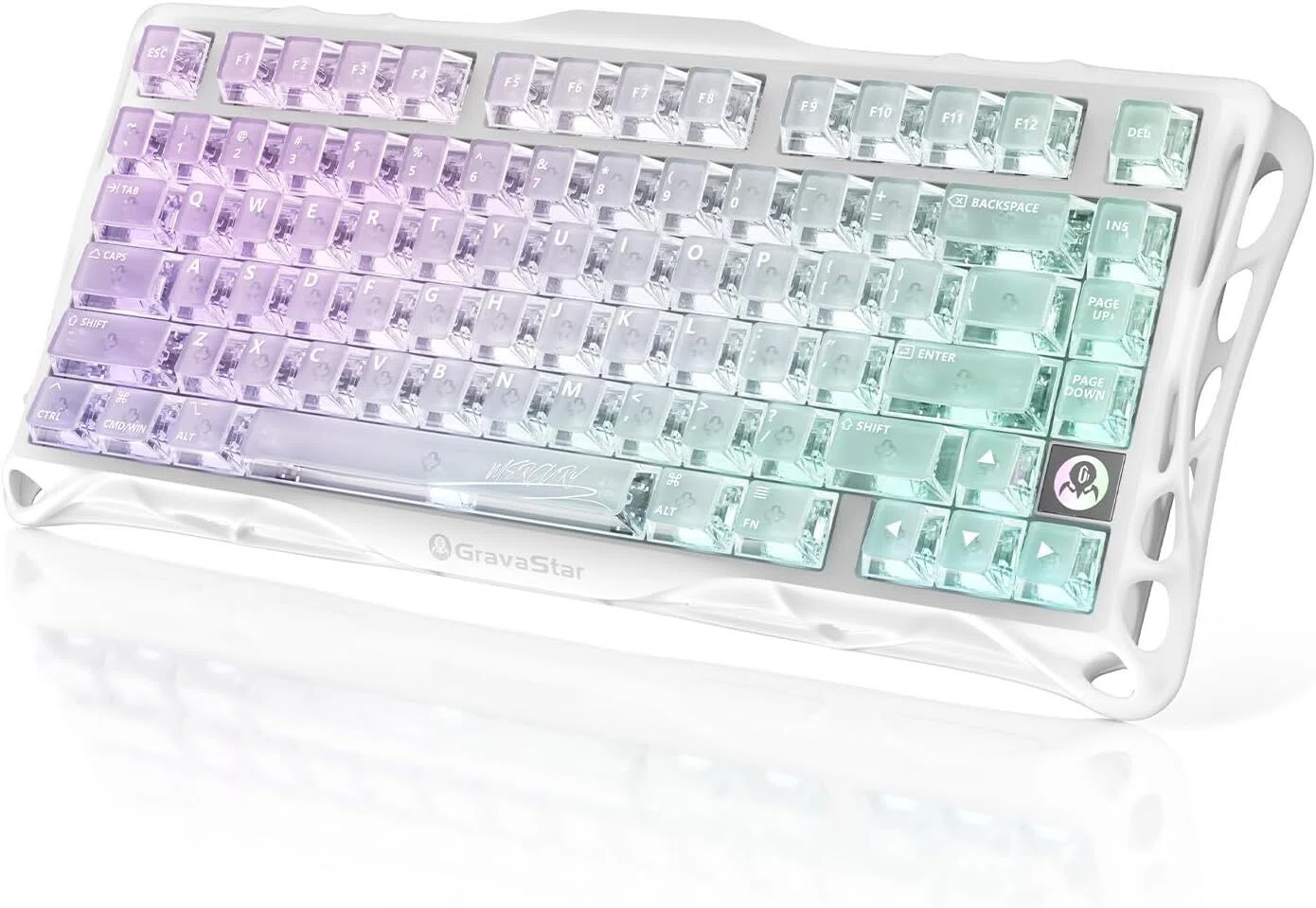 GravaStar K1 Lite ゲーミングキーボード オーロラブルー 【公式通販】