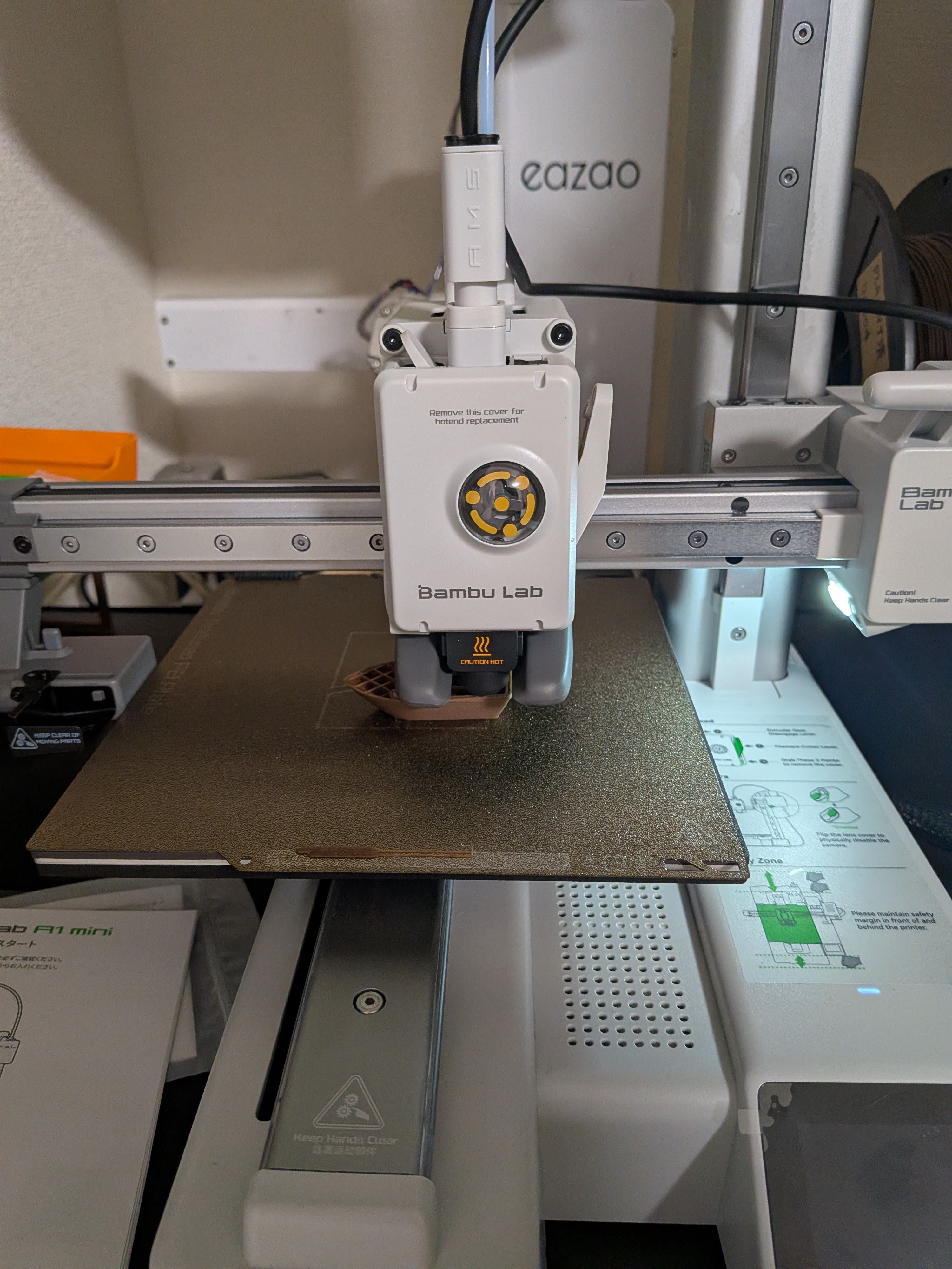 3Dプリント】Bambu Lab A1 mini購入者必見！開封から初プリントまで