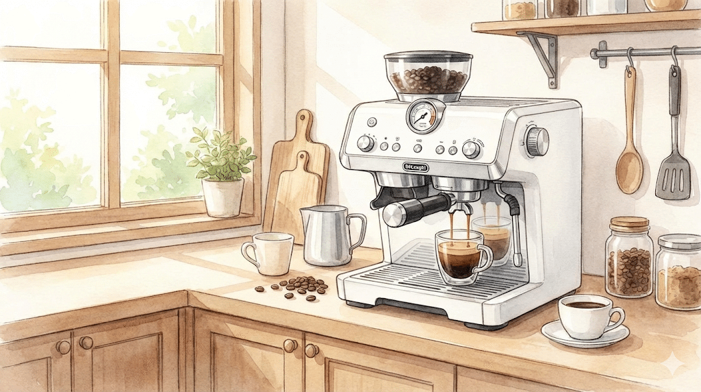 自宅で本格エスプレッソはハードルが高い？デロンギ ラ・スペシャリ