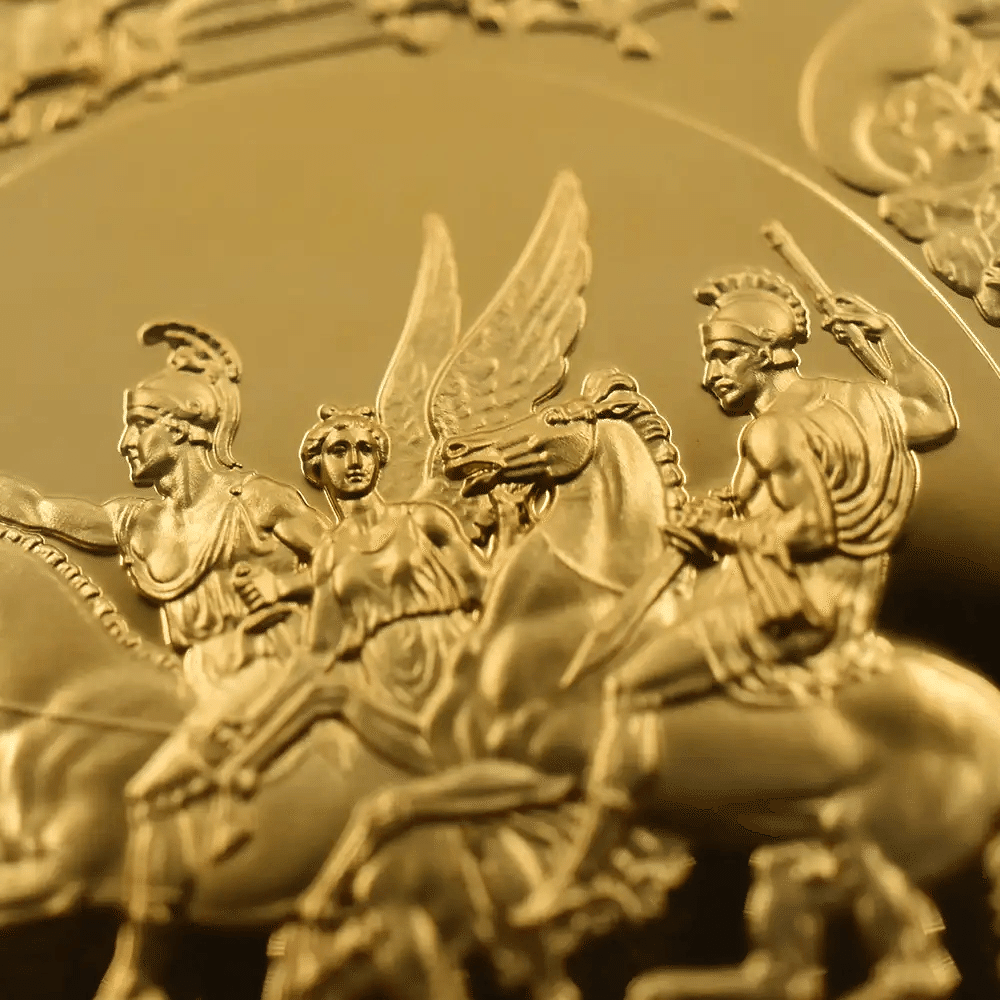 2025 チャールズ3世 ワーテルロー・メダル - 勝利 500ポンド5オンス