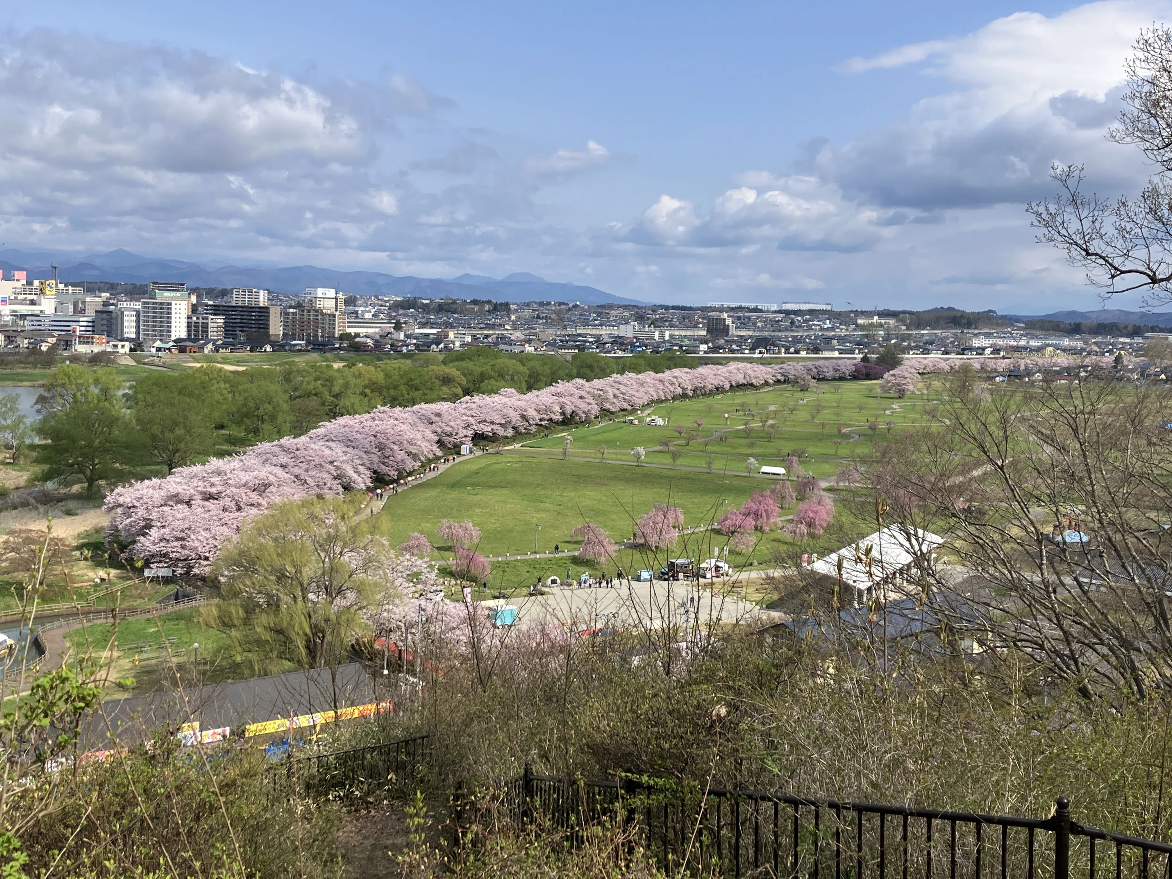 北上展勝地～城山公園(紫波)～石割桜～櫻山神社～盛岡城跡公園（岩手
