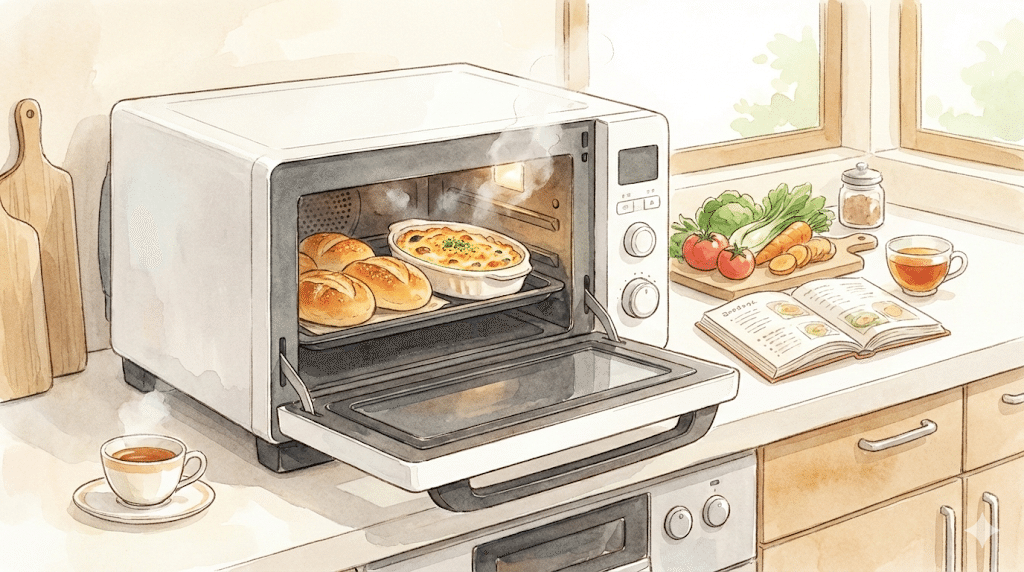 23Lは小さすぎる？東芝 ER-Y60(W) 石窯オーブンを詳しく調べてみた