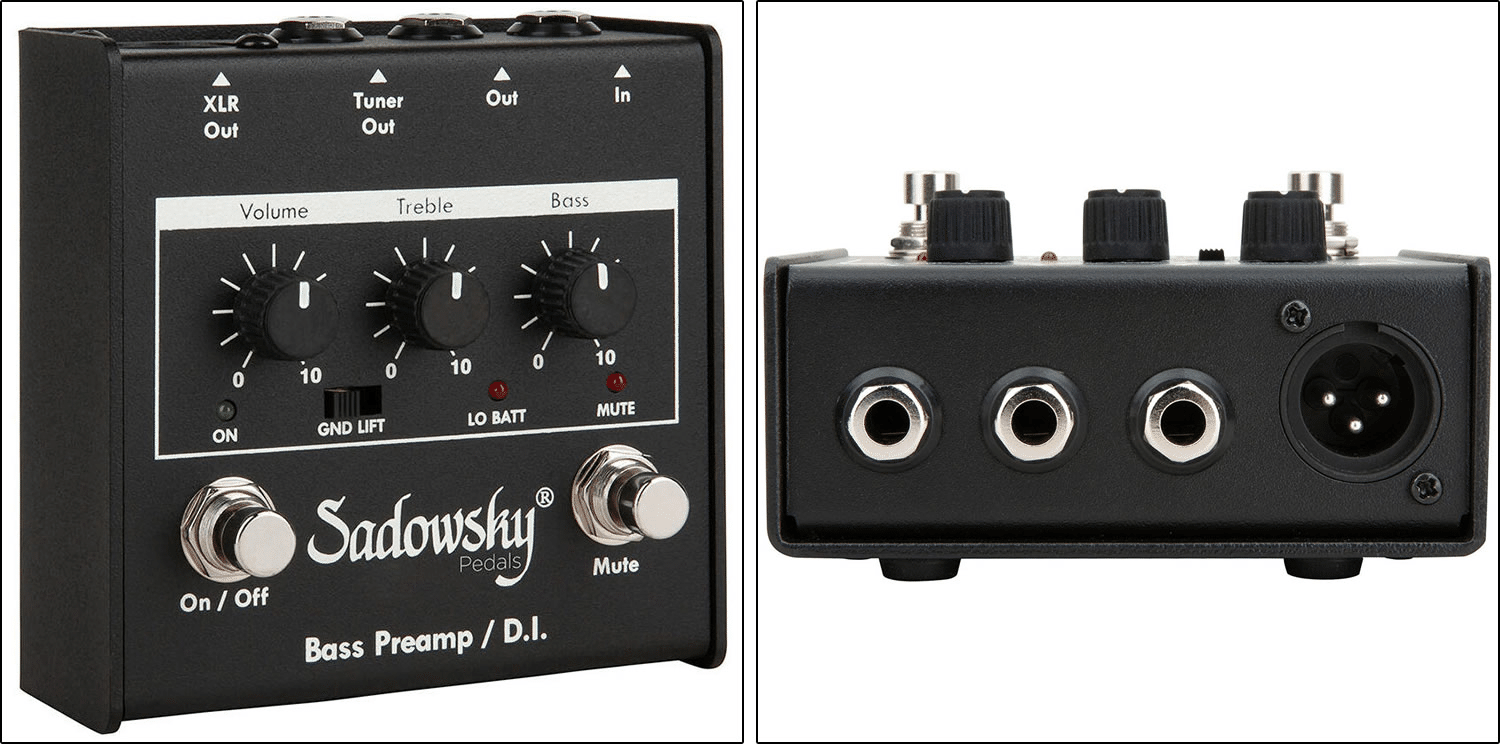 サドウスキーによるアウトボード・ベースプリアンプ／DI「SAC PED SBP