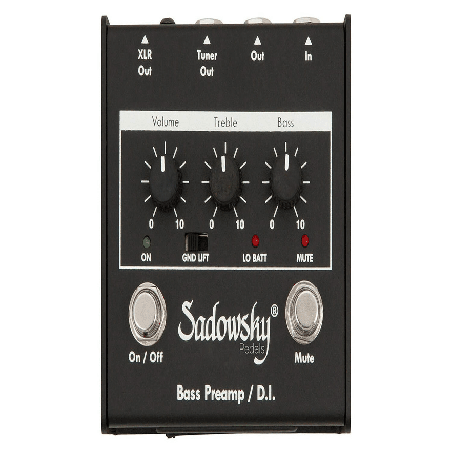 サドウスキーによるアウトボード・ベースプリアンプ／DI「SAC PED SBP
