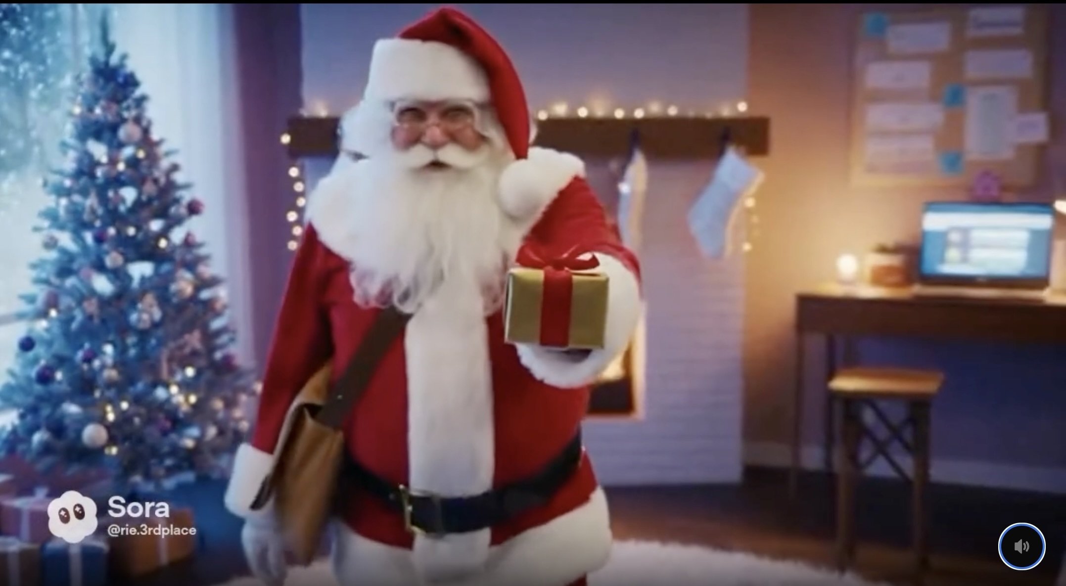 Sora】AIホリデームービー創作記録〜⑦”暴言サンタ”がやって来た