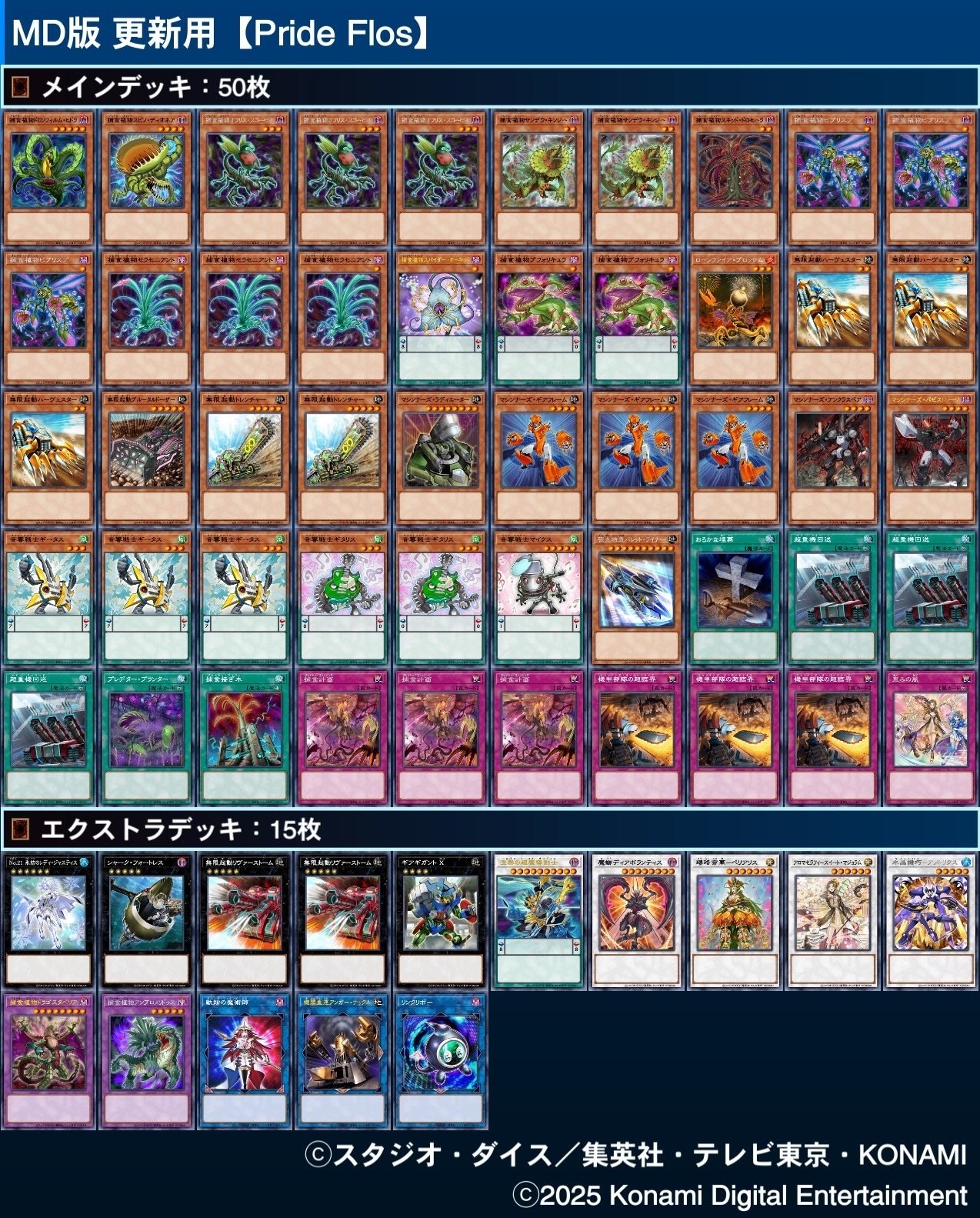 今年のデッキ2025 -スタンダード編-【遊戯王ひとりアドカレ2025 Day25
