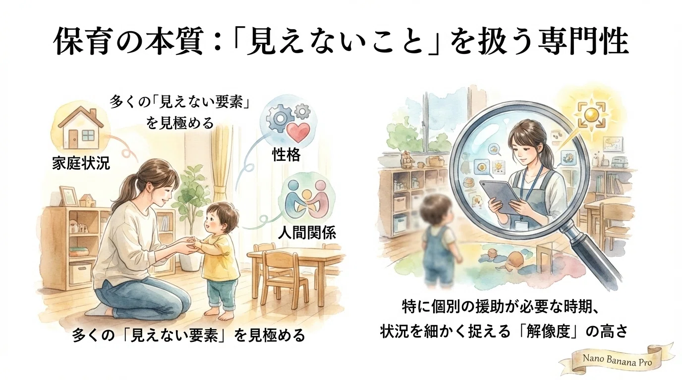 解像度が上がると、保育の質は高まる 〜AI時代に求められる保育者の