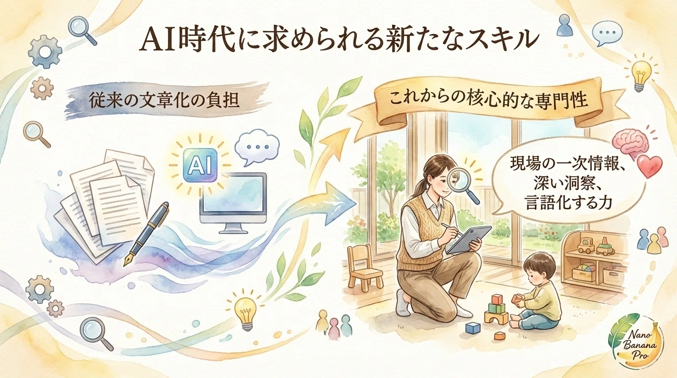解像度が上がると、保育の質は高まる 〜AI時代に求められる保育者の