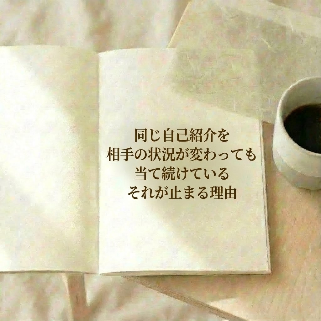 仕事の自己紹介を変えない人ほど、紹介が減っていく話｜ワタル｜継続