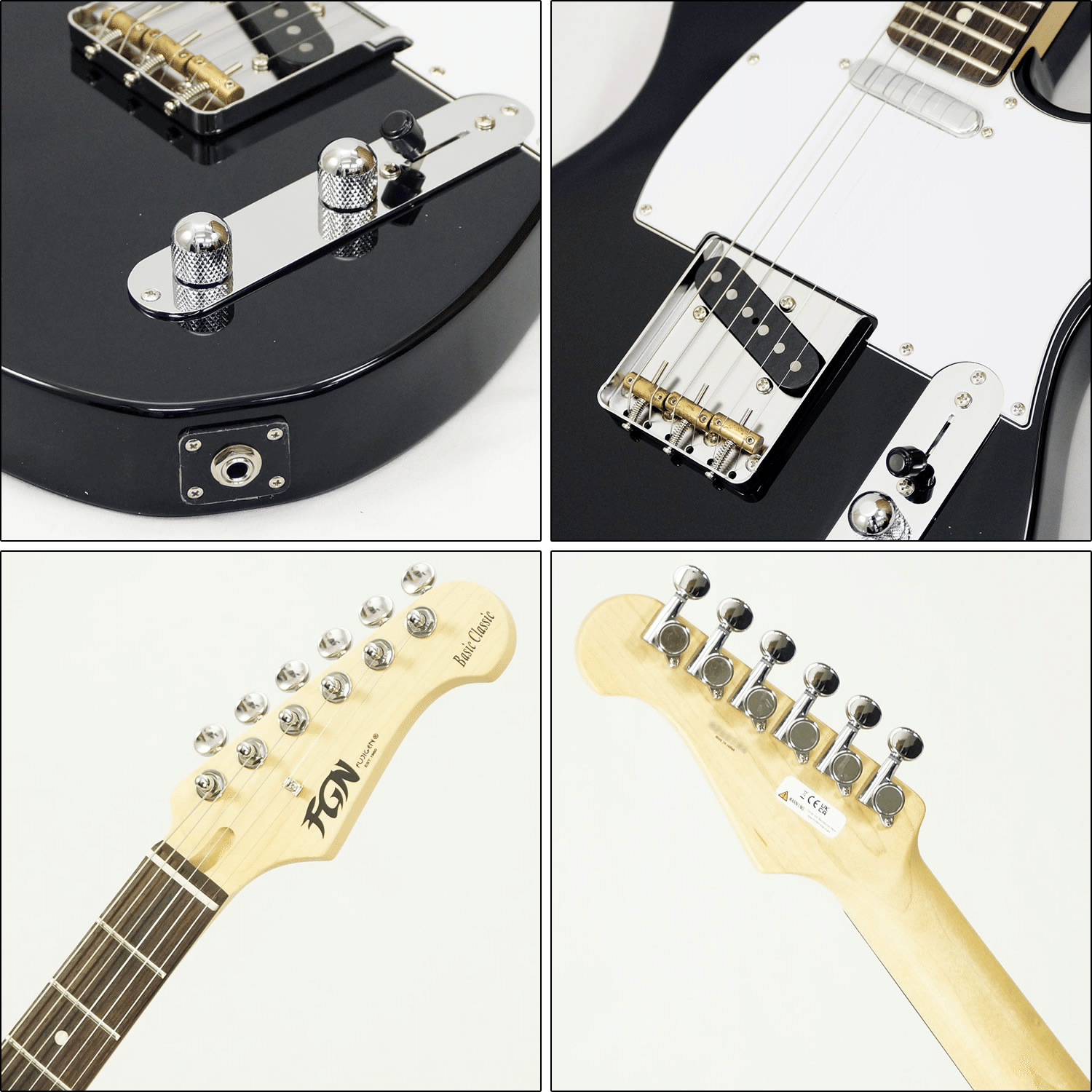 精悍なブラック！日本製です！名門フジゲンによるコスパ最強TLタイプ