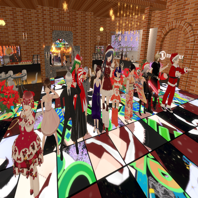 メタバース de クリスマス｜メタバース新撰組Mitchy/Metaverse Samurai