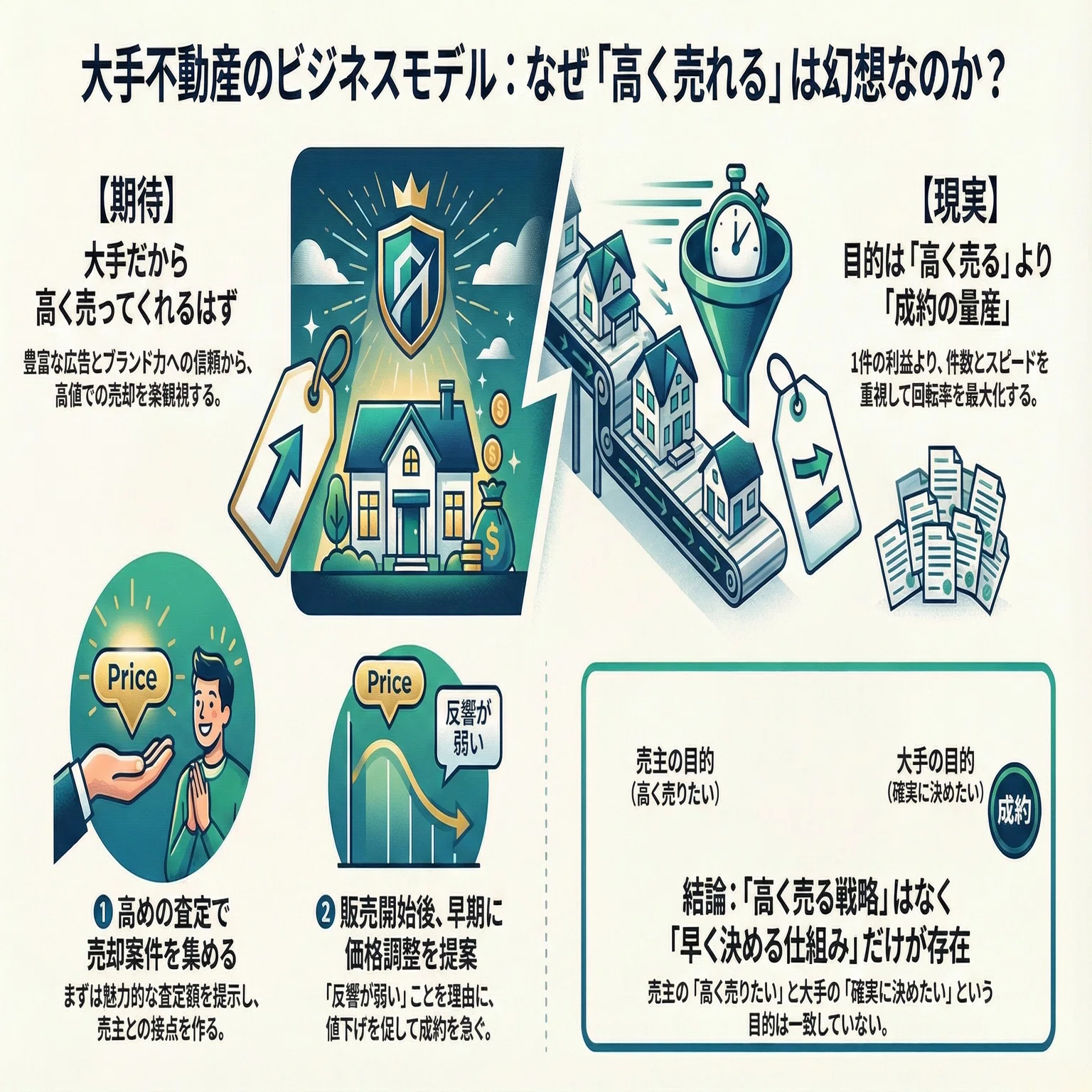 大手不動産会社のビジネスモデルを知っていますか？｜西村伴之｜不動産 
