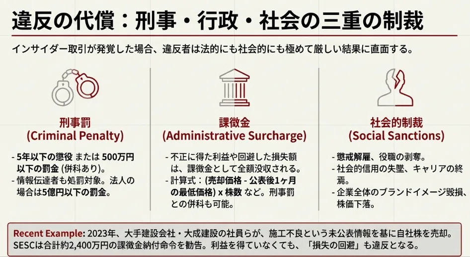 うっかり」では済まされない！インサイダー取引の仕組みと罰則を初心者