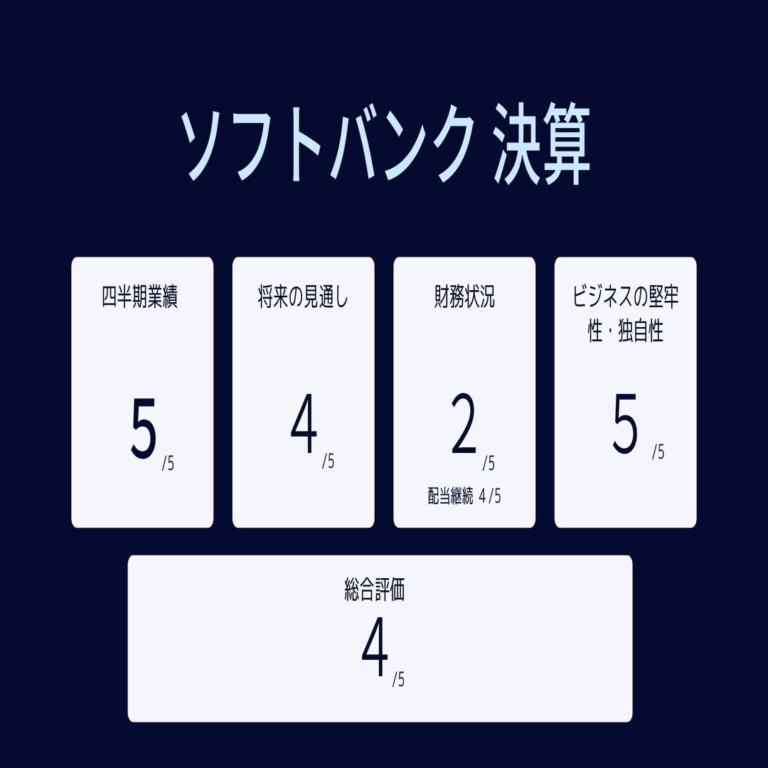 ソフトバンク】25年3Q決算メモ：売上高、営業利益、純利益の全てが過去最高を達成。今後はAI関連の戦略的投資の進捗にも注目。｜アスタ@インサイト