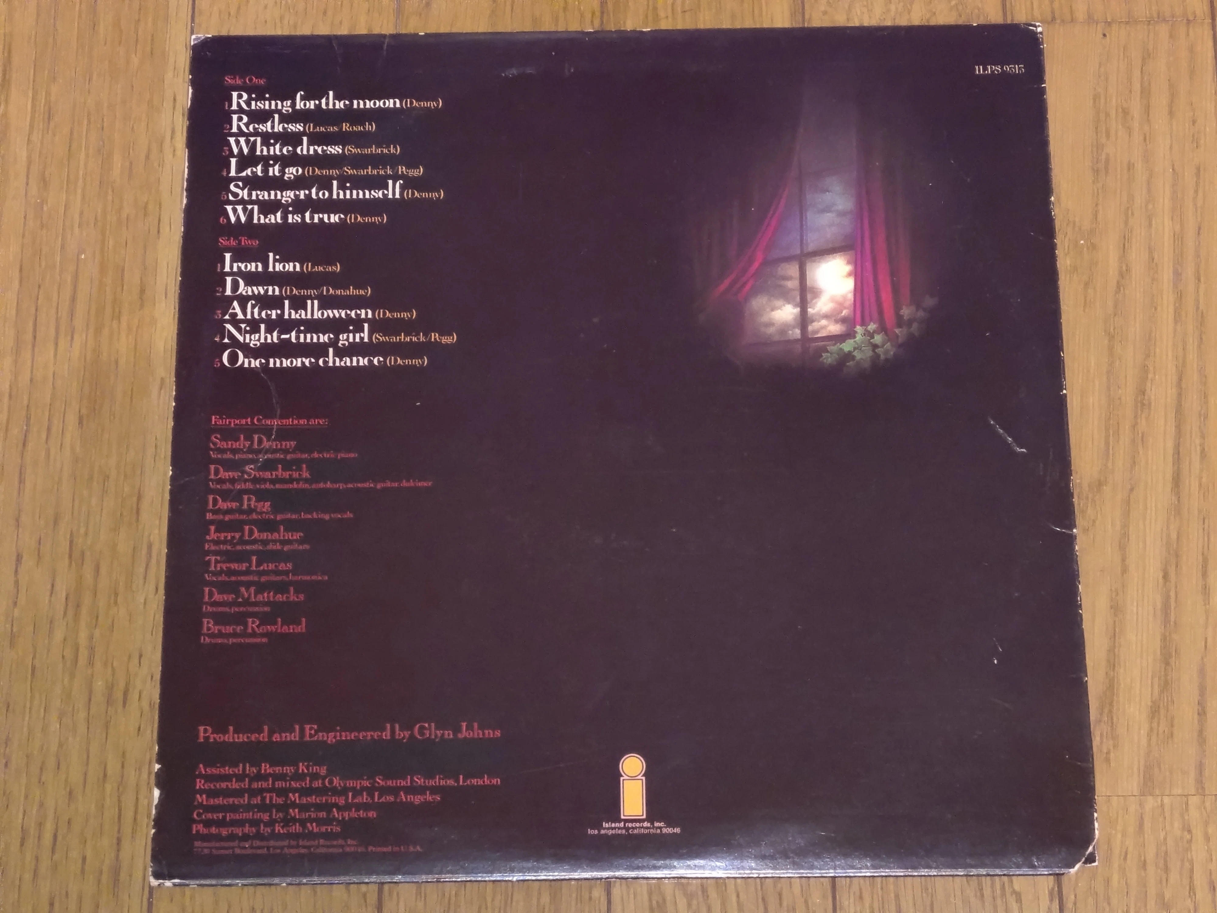 Rising for the Moon】(1975) Fairport Convention サンディ・デニーが