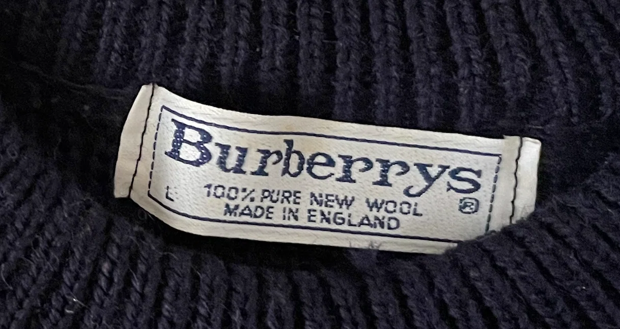 BURBERRY真贋判定・年代特定ガイド｜マッシ｜エッセイスト・ライター
