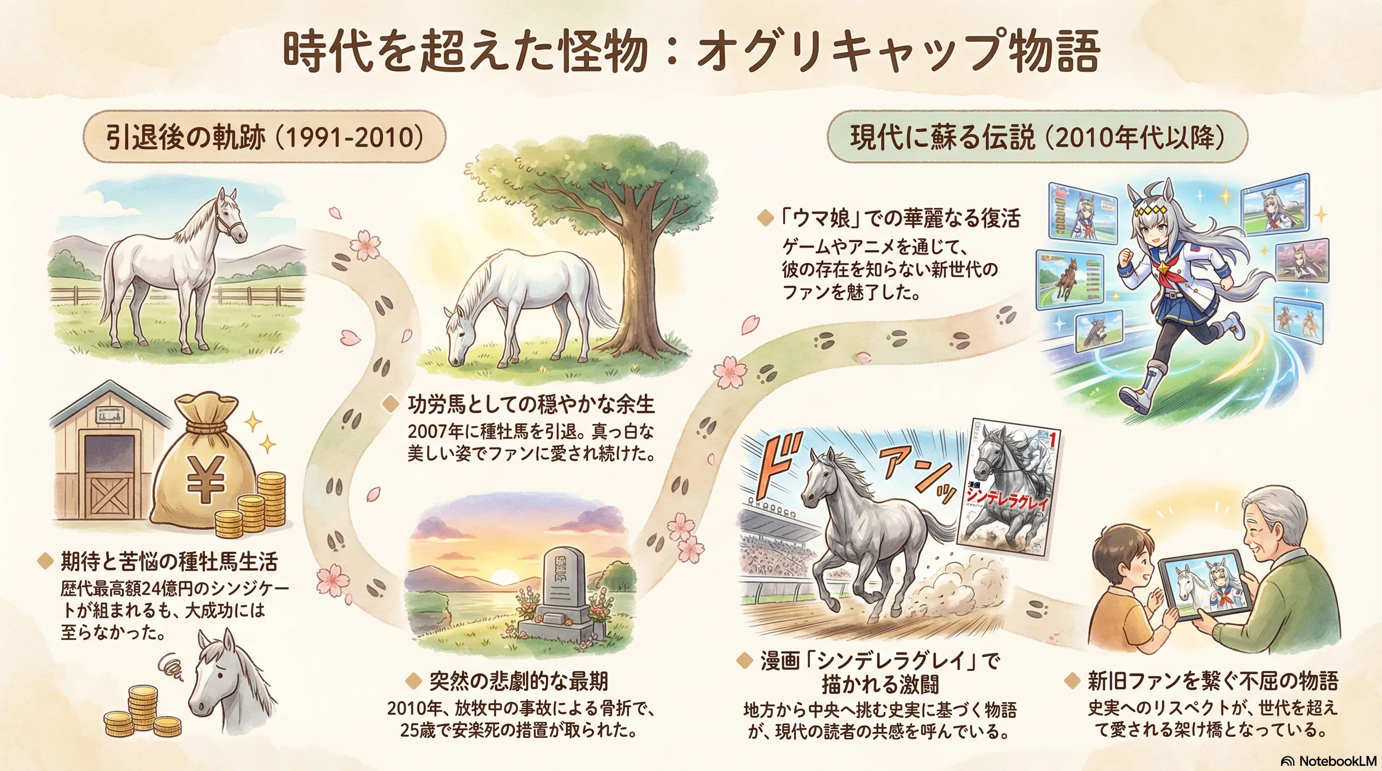 The Legend of the Grey: The Trajectory of Oguri Cap - From Beyond