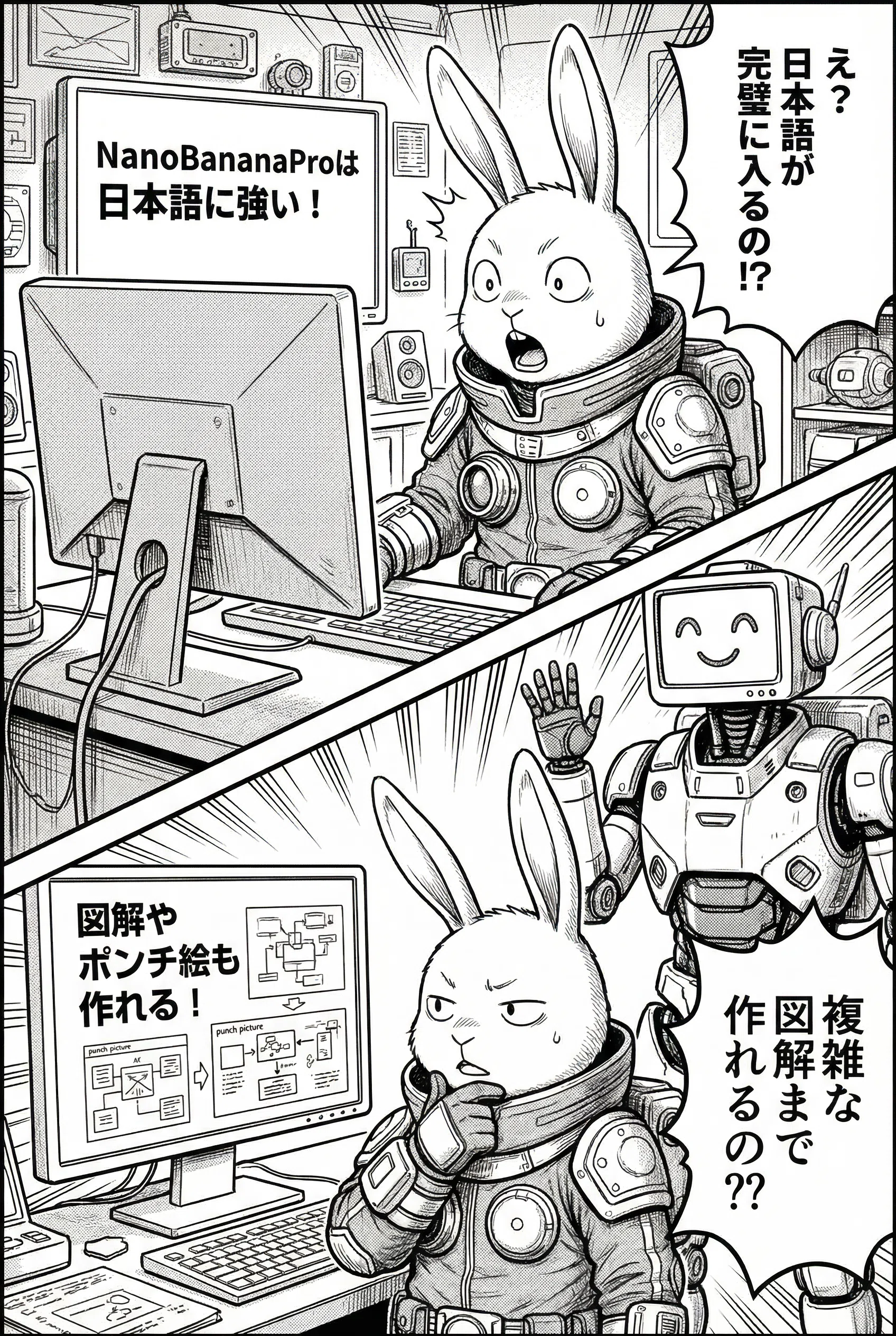 AI漫画の「コマ割り・セリフ指定」攻略テンプレート（失敗例と成功