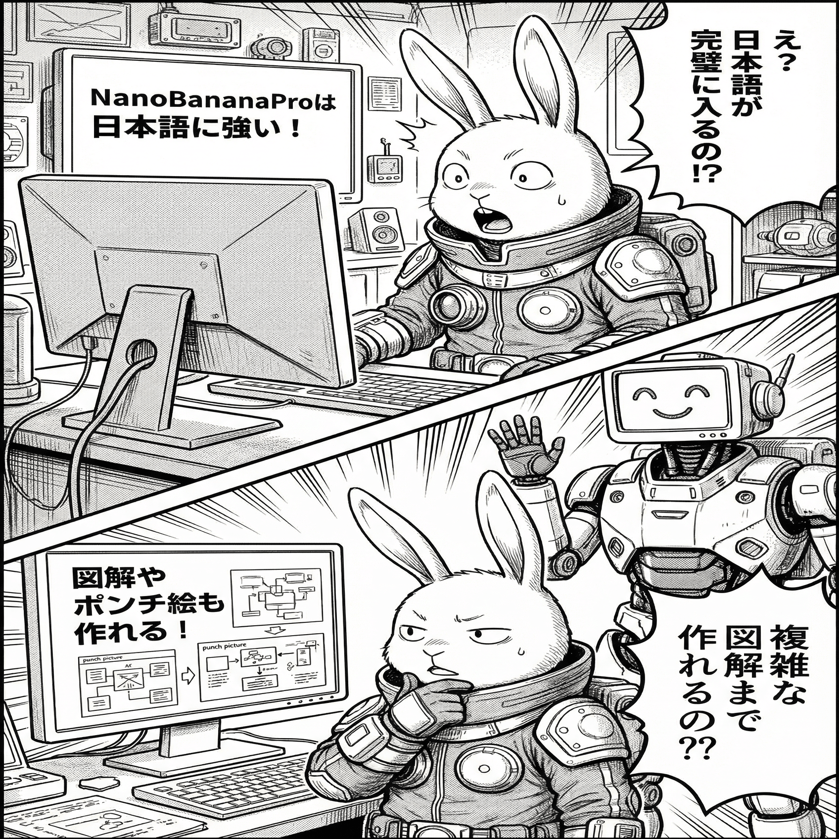 AI漫画の「コマ割り・セリフ指定」攻略テンプレート（失敗例と成功