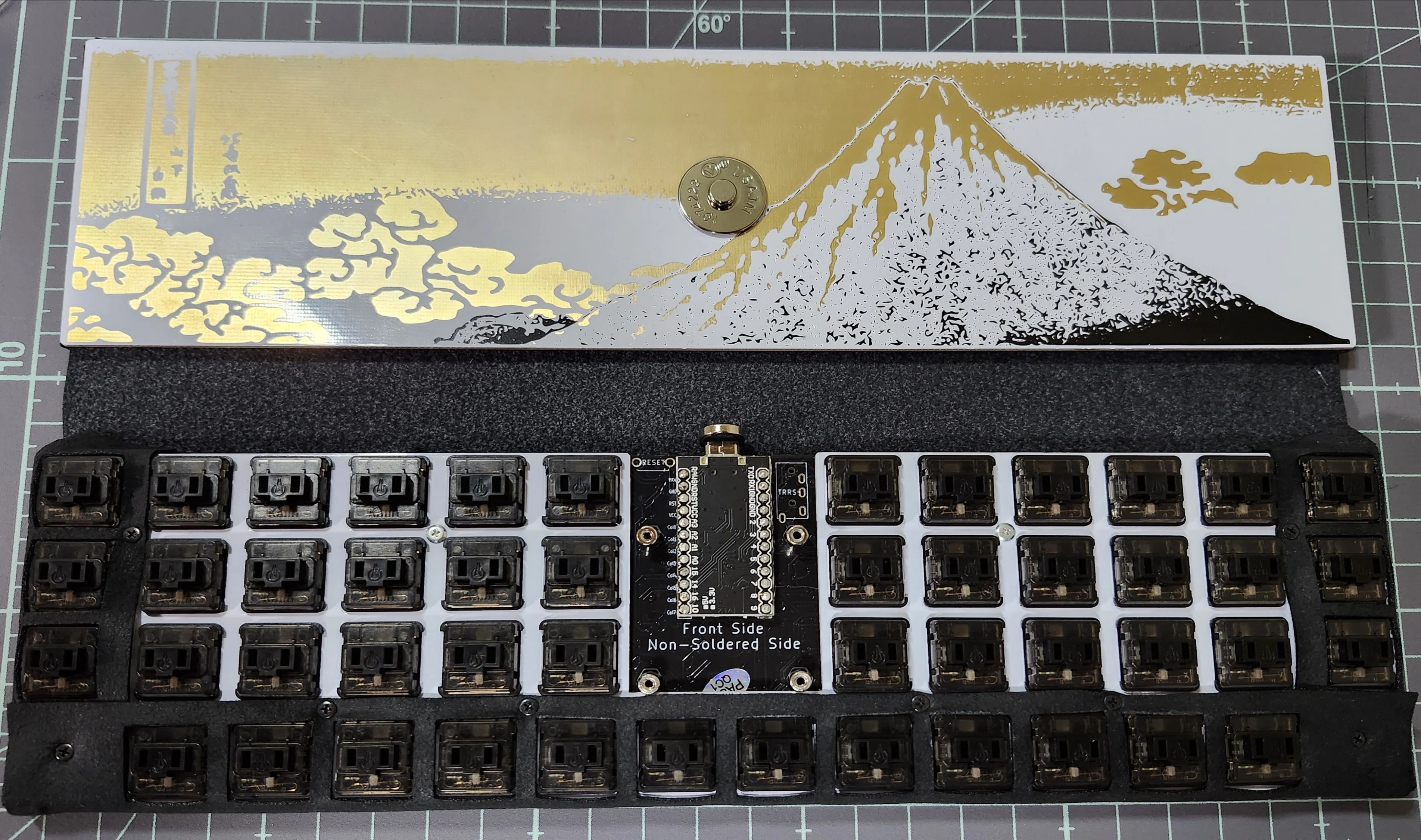 ビルドログ：格子配列ChocV1「Naked48LED」自作キーボード（キット）+