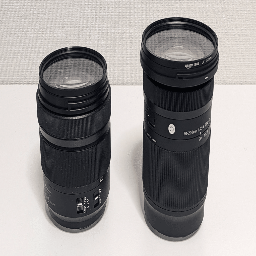 シグマ20-200mm F3.5-6.3 DGをLマウントのLumix S9で使う。あと、LUMIX