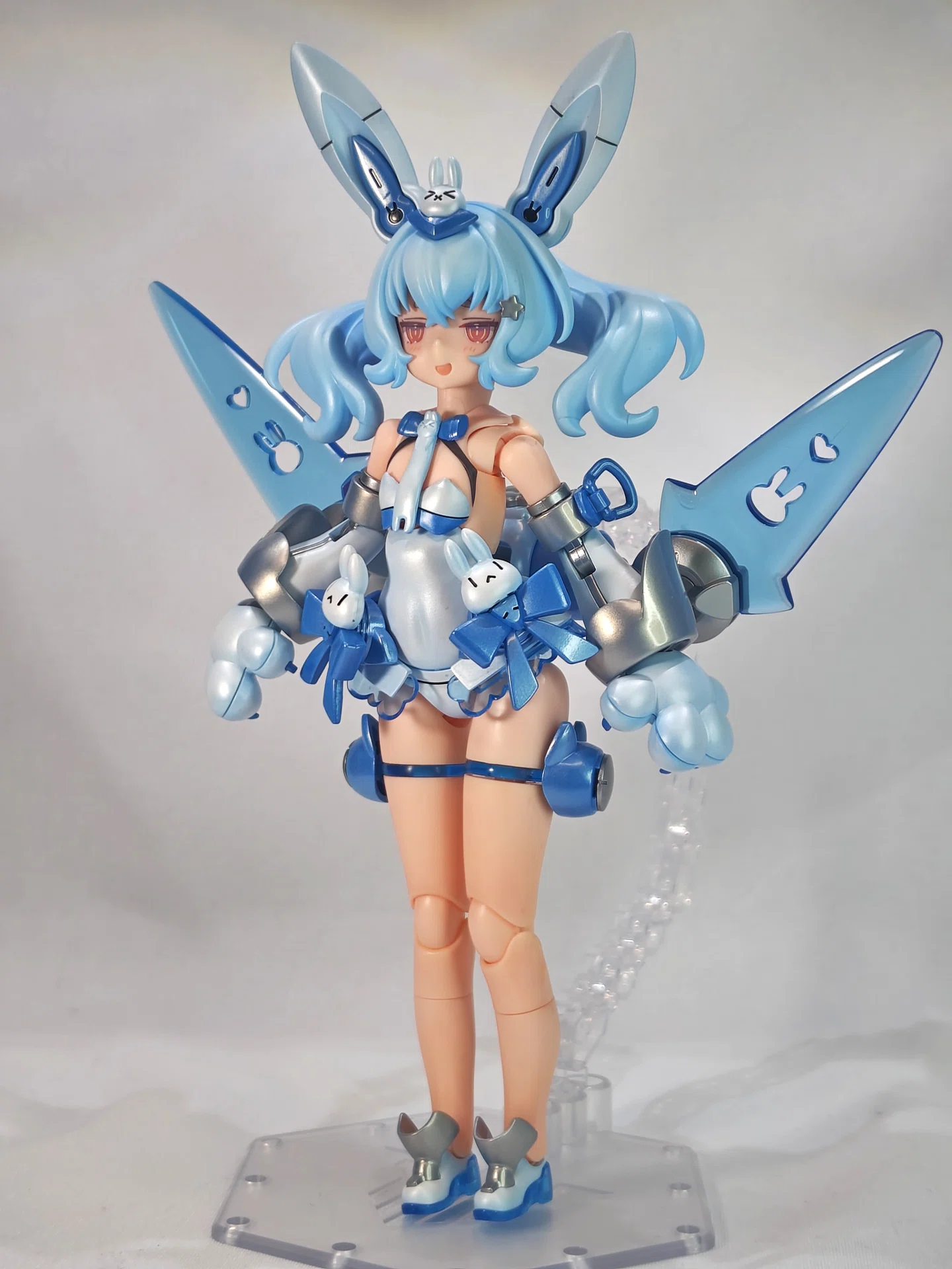 螢雪楼 PUNI☆MOFU 雪トゥ 全塗装ミキシング済み PUNI☆MOFU 雪トゥ (プラモデル) - ホビーサーチ ガンプラ他