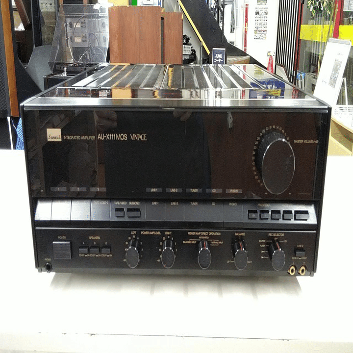 SANSUI型番：AU-X111MOS VINTAGEプリメインアンプ（トランジスター