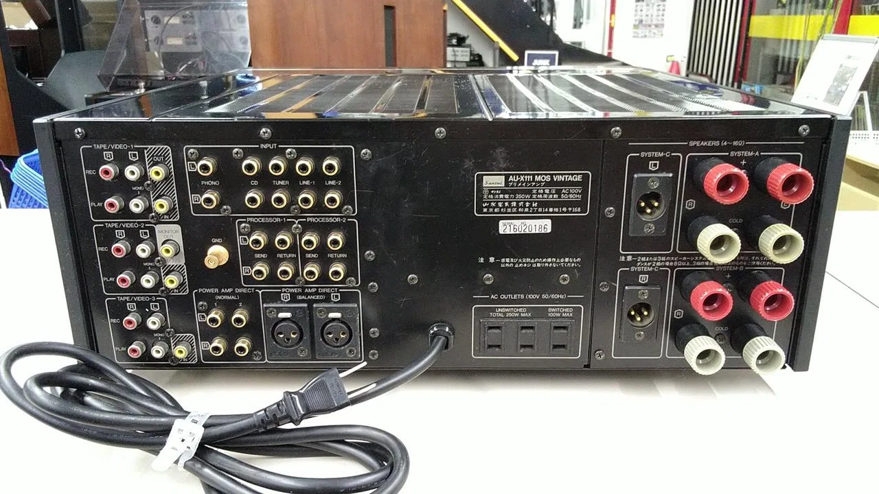 Yahoo!オークション サンスイ SANSUI プリメインアンプ AU-X111MOS