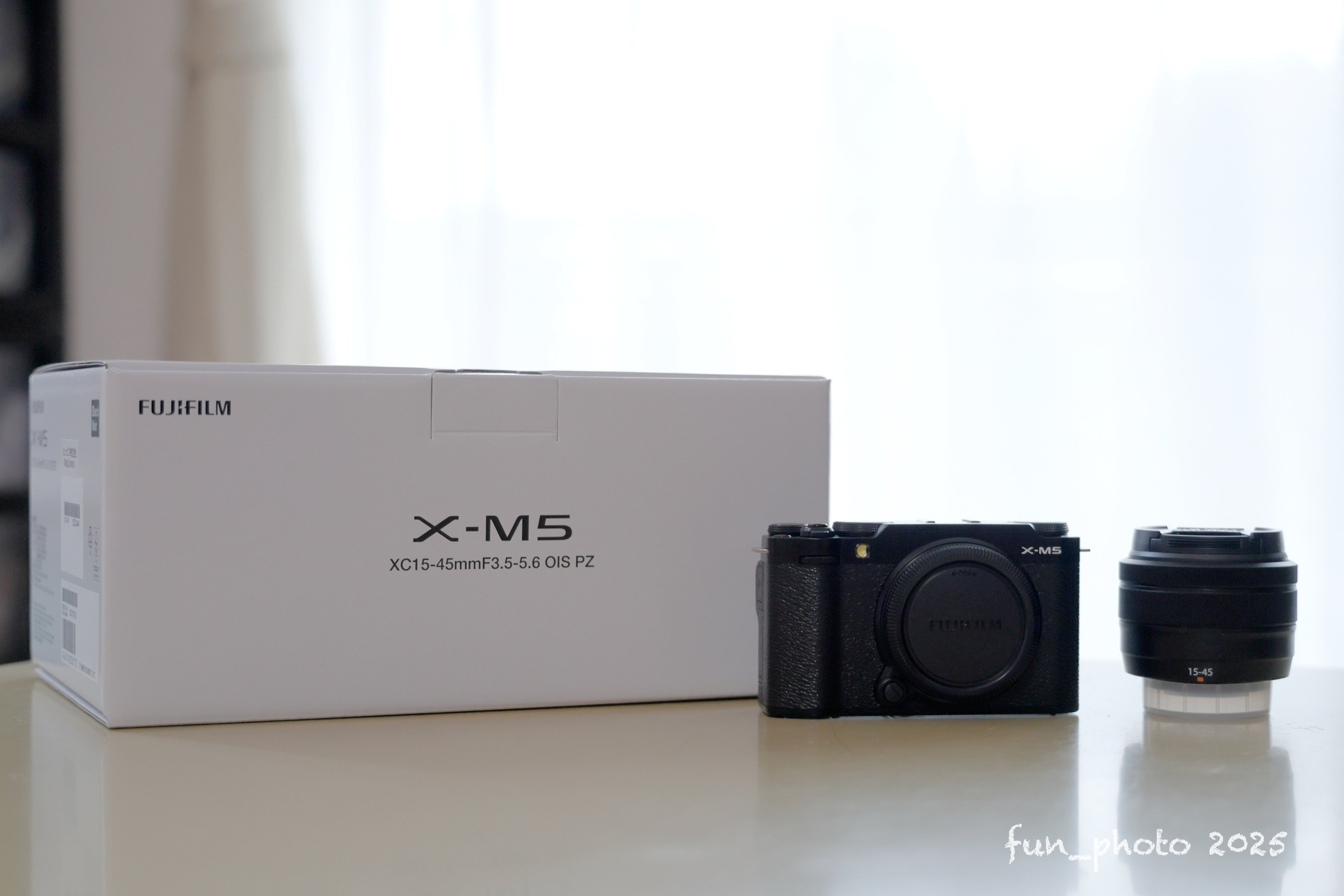 カメラKids補完計画 X-M5 我が家に着弾。｜fun_photo