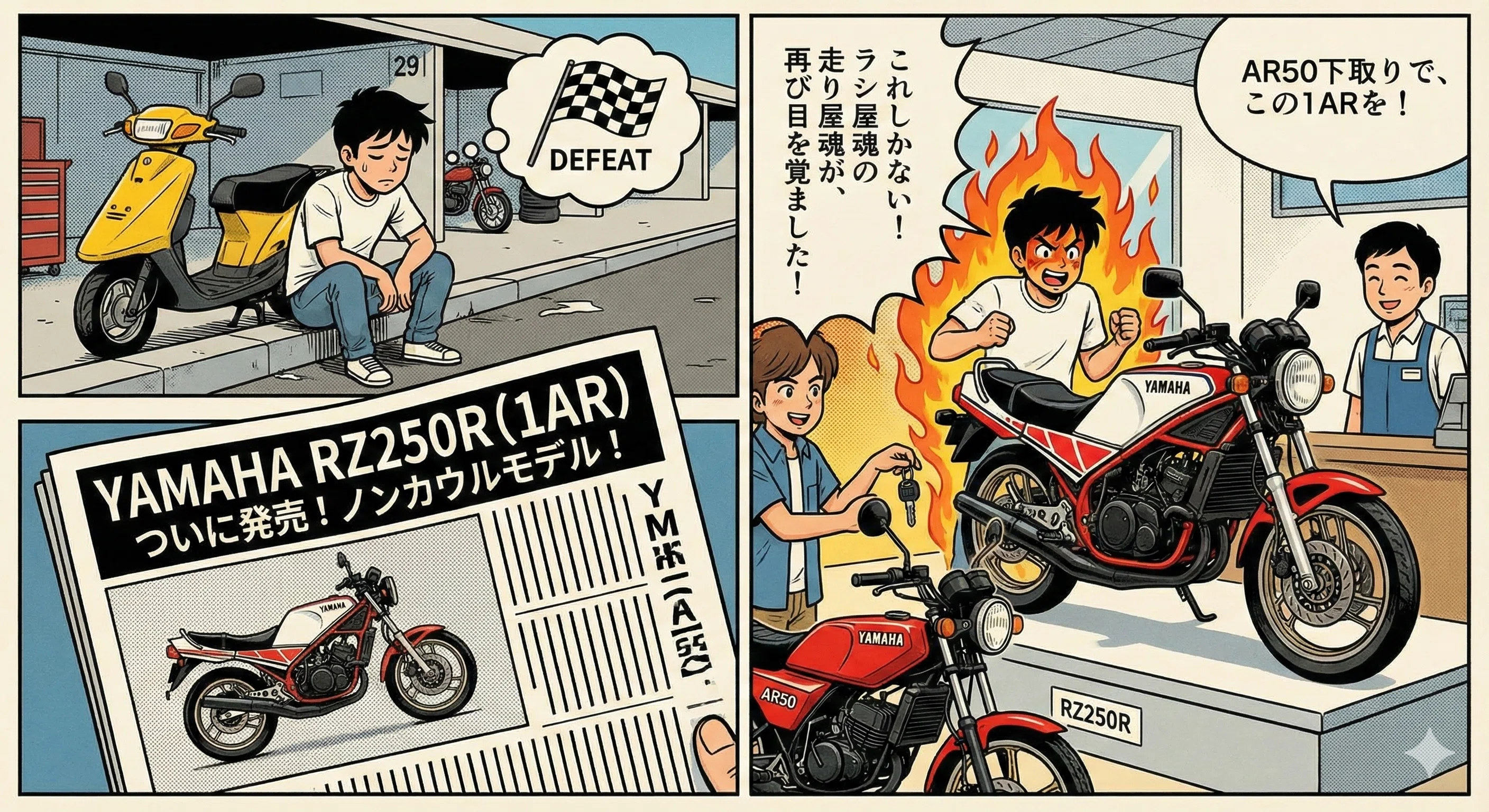 究極の2ストローク、RZ250R（1AR）とモリワキの奇跡｜MaroNoah