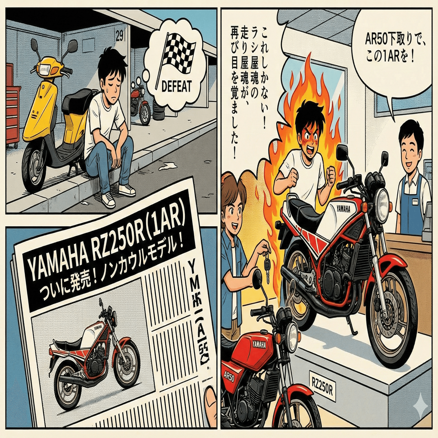 究極の2ストローク、RZ250R（1AR）とモリワキの奇跡｜MaroNoah