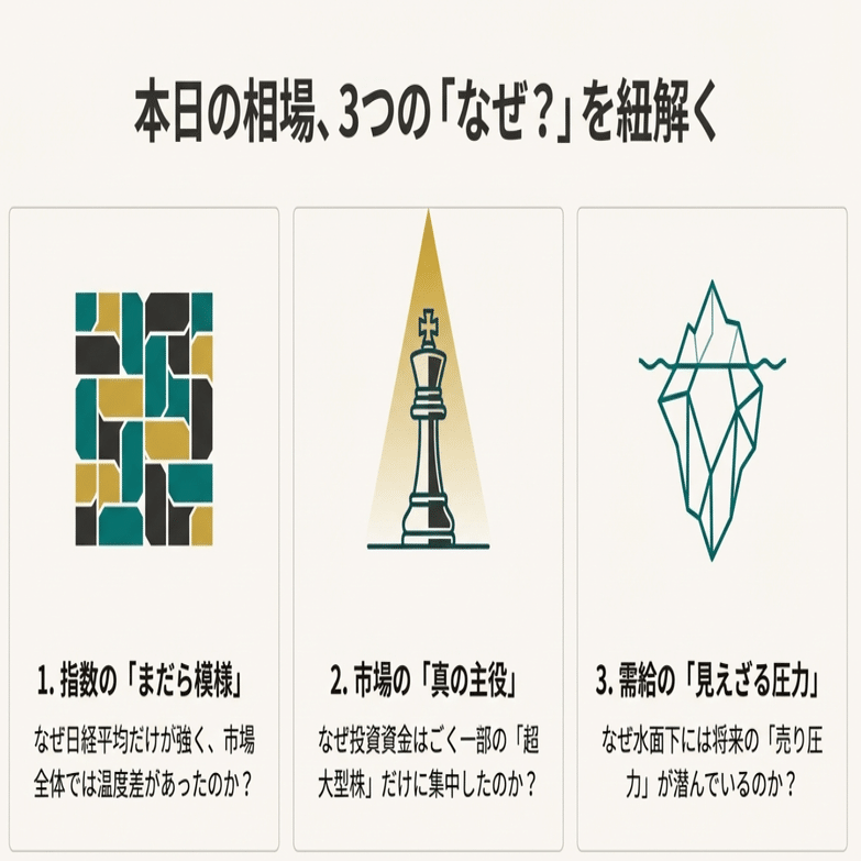 2025年12月26日】本日の株式市場：「日経平均5万円台攻防の裏側」｜Desk Research Design