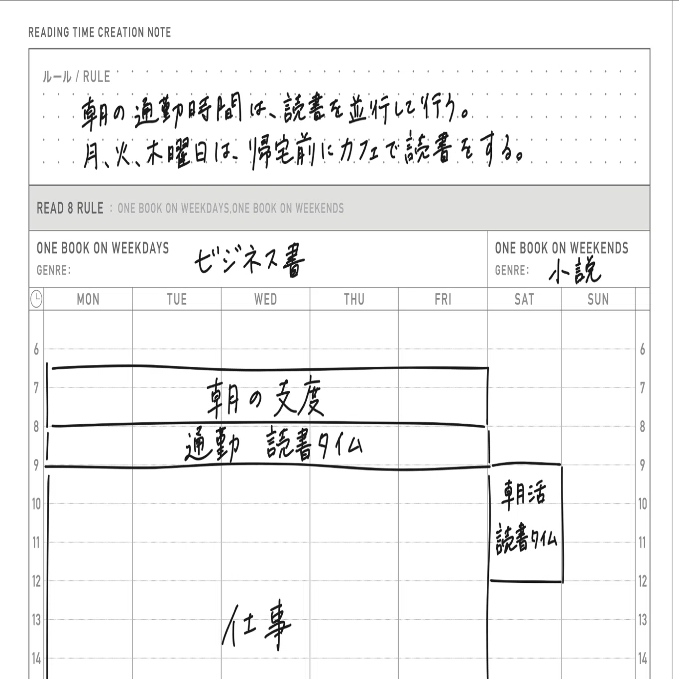 本なんか読まなくていいはずの時代に、本を読むためのノートを創った話
