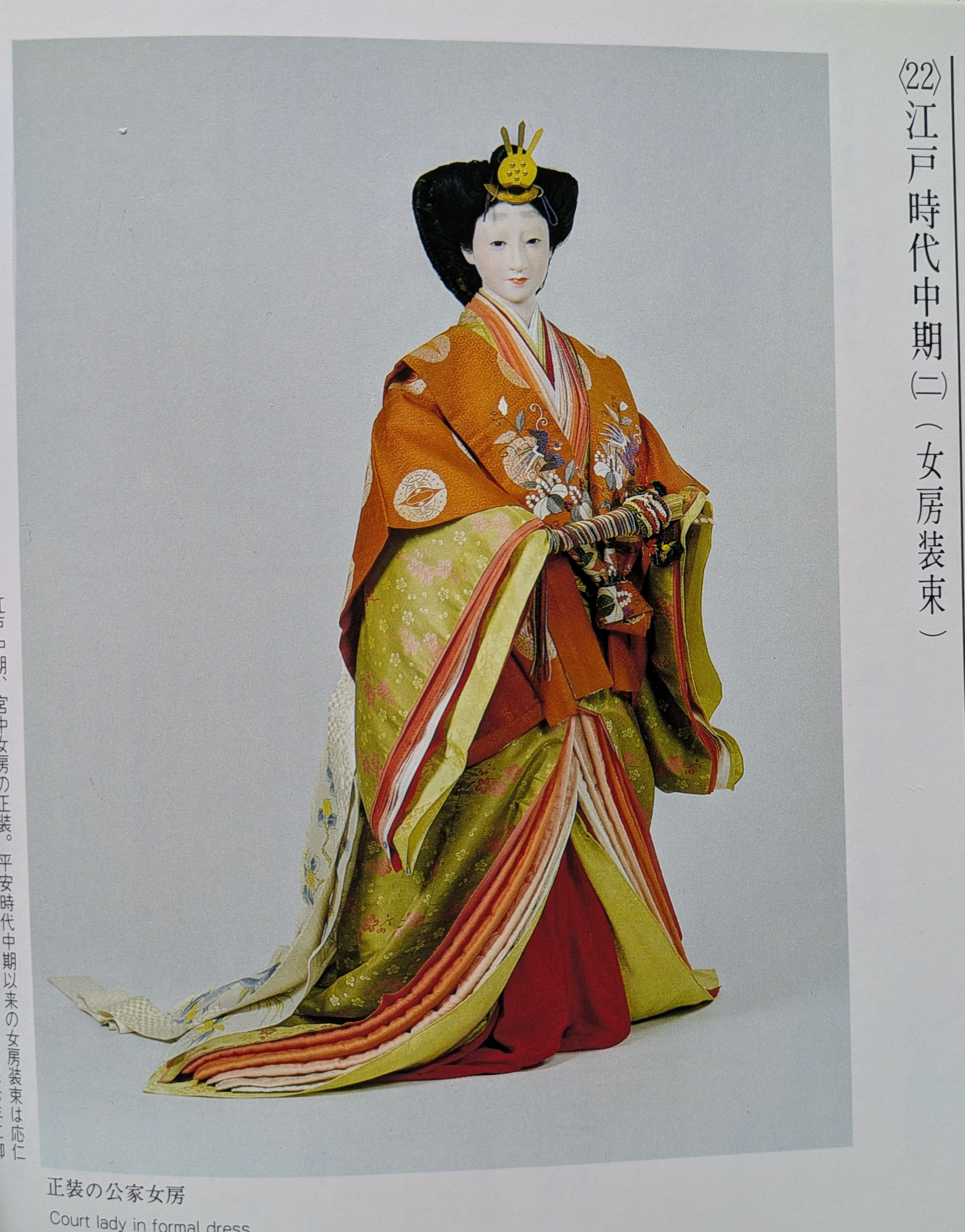 十二単を作ってみた ― 平安装束、再現の記録 ―』①「現代の十二単と