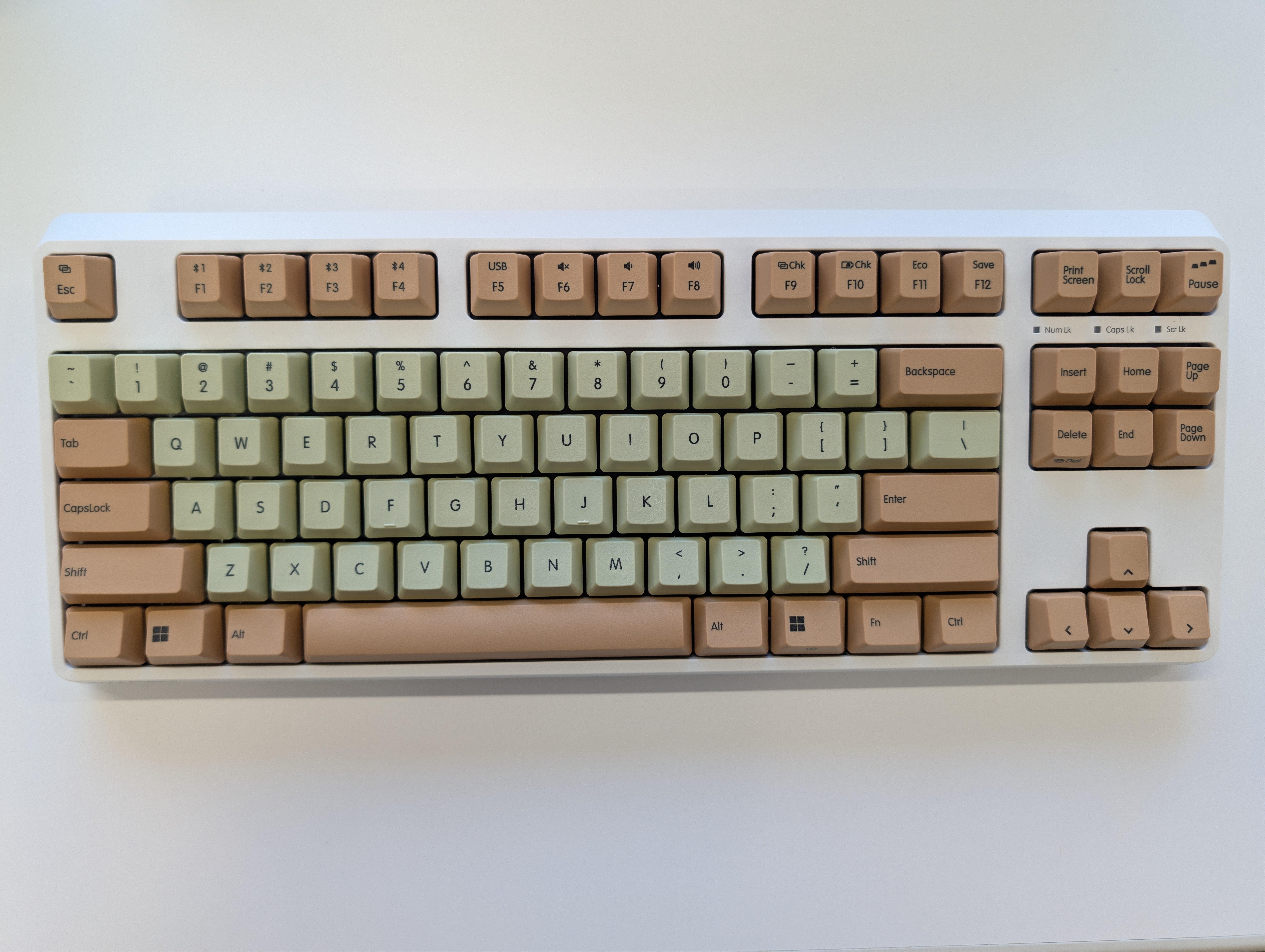 REALFORCE R4用カラーキーキャップ（鳩羽紫／英語配列）セット 製品