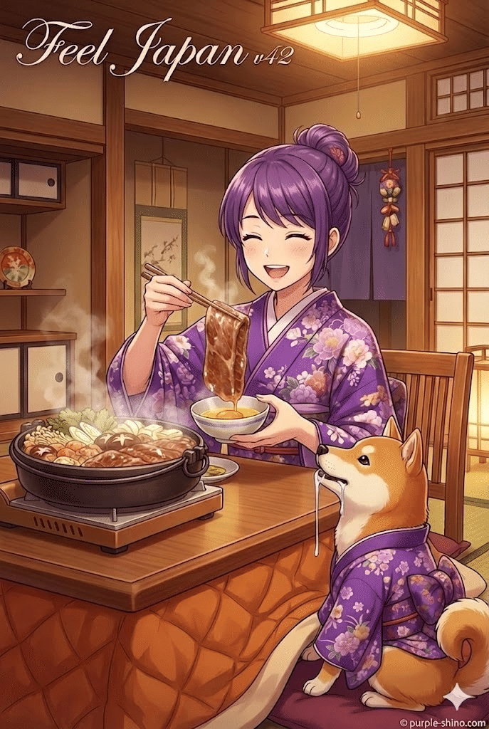 FEEL JAPAN v42】 心も体も温まる冬のご馳走「すき焼き」｜pluse_one