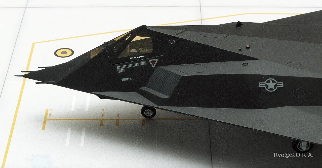 プラモデル製作記 アカデミー 1/72 F-117A The 