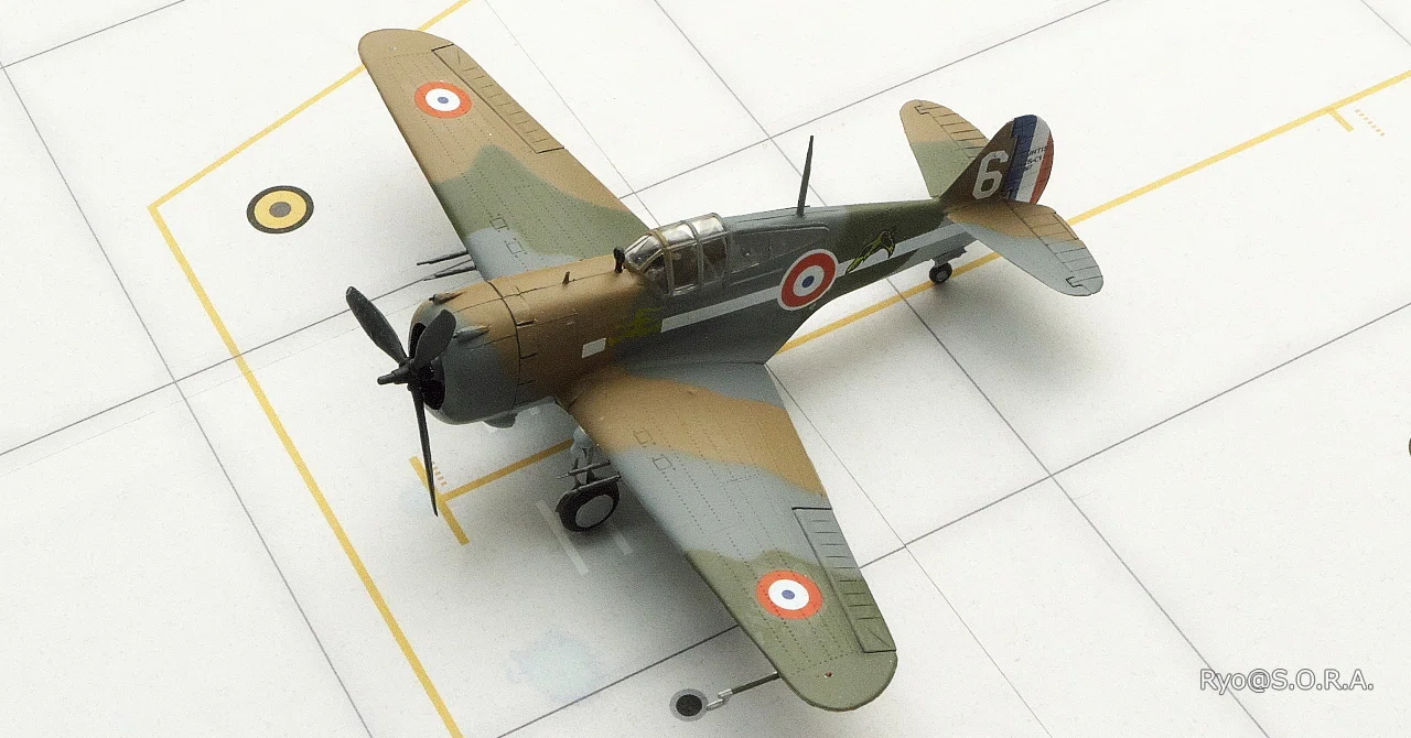 プラモデル製作記 セマー(スムニェル) 1/72 カーチス P-36/H.75 ホーク