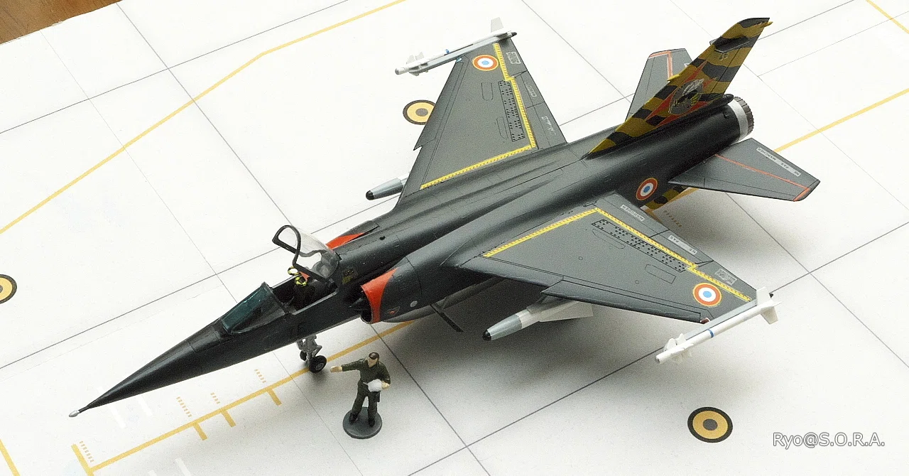 プラモデル製作記 ハセガワ 1/72 ミラージュ F.1C ｜Ryo@S.O.R.A.