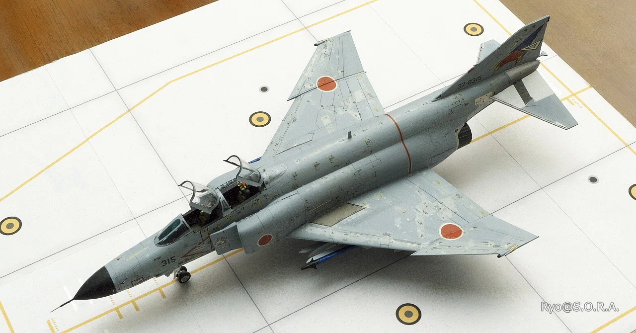 プラモデル製作記 ハセガワ 1/72 F-4EJ改 スーパーファントム '1996 戦