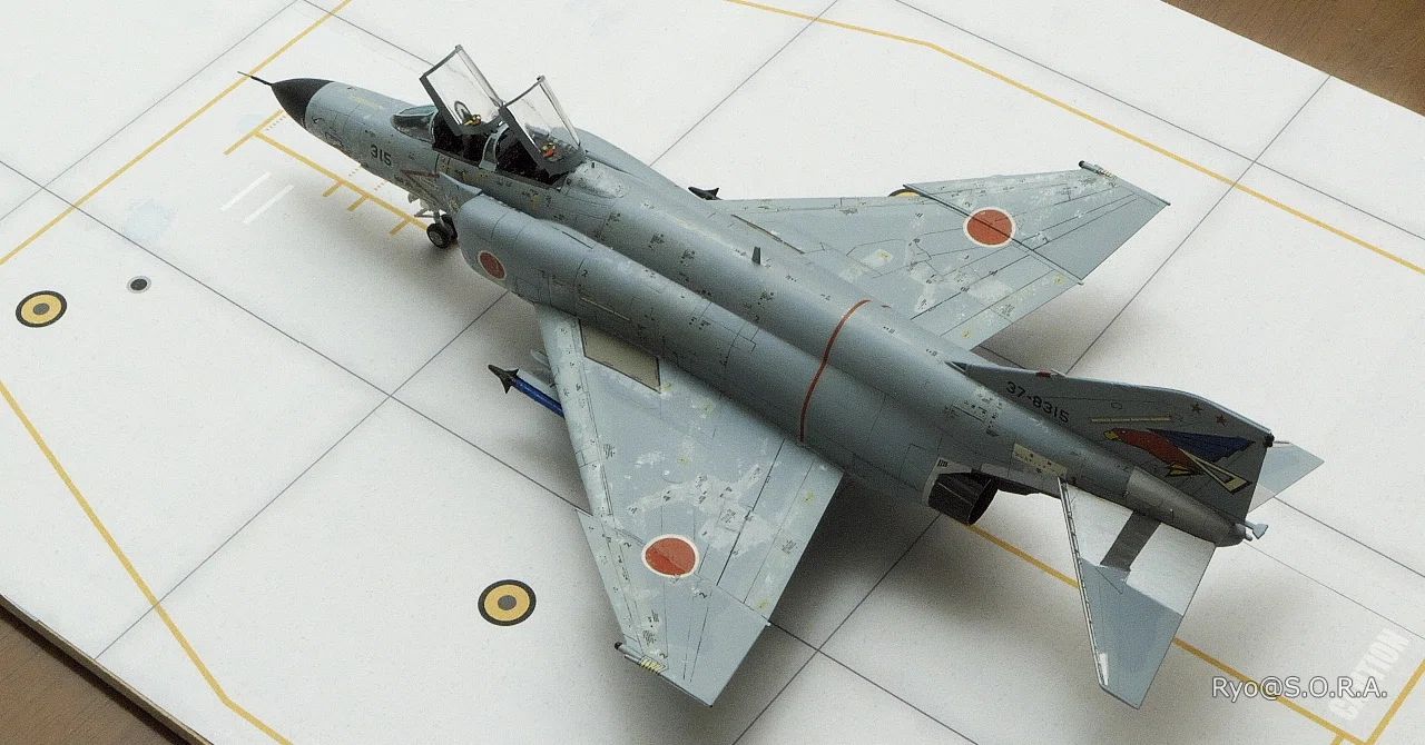 プラモデル製作記 ハセガワ 1/72 F-4EJ改 スーパーファントム '1996 戦