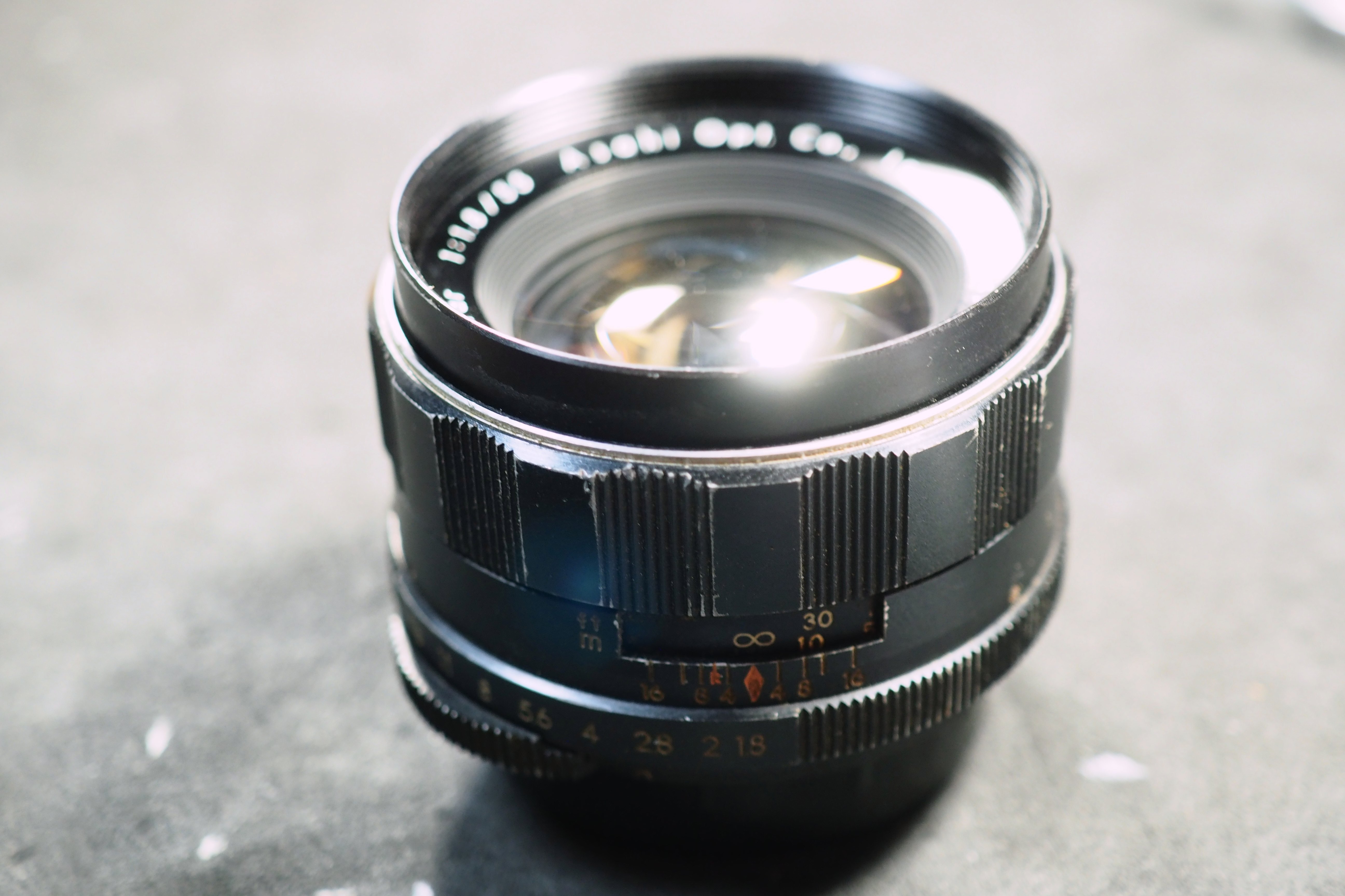 オールドレンズのレストア作業 Super-Takumar 55mm F1.8 (前期