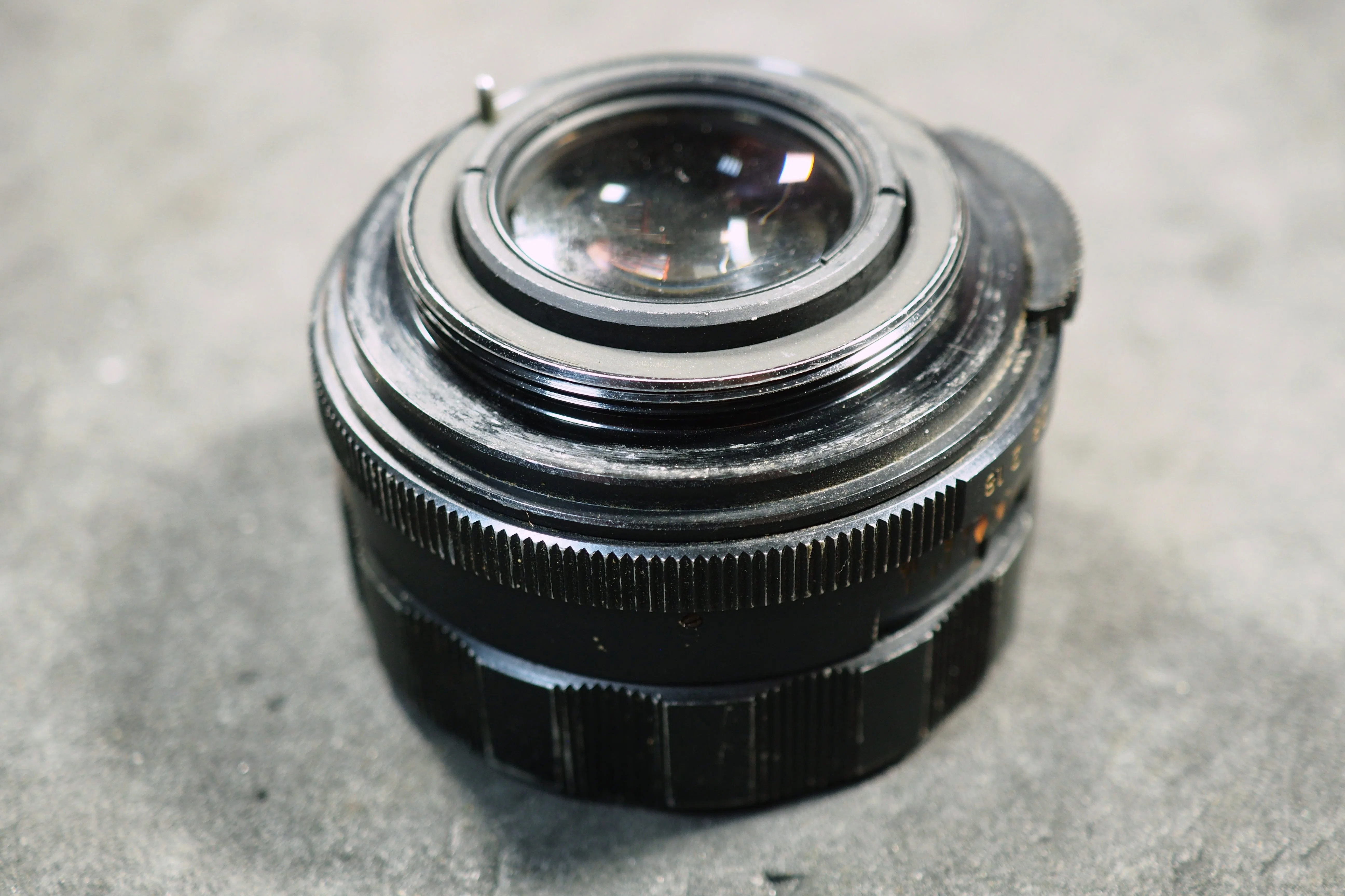 オールドレンズのレストア作業 Super-Takumar 55mm F1.8 (前期