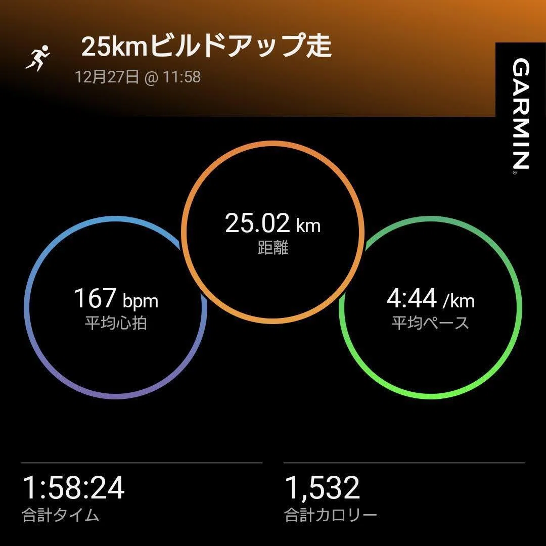 Form For Long Distance Running 12/27 Running Log: 25km Long Build-up Run for Half and Full Marathon ...