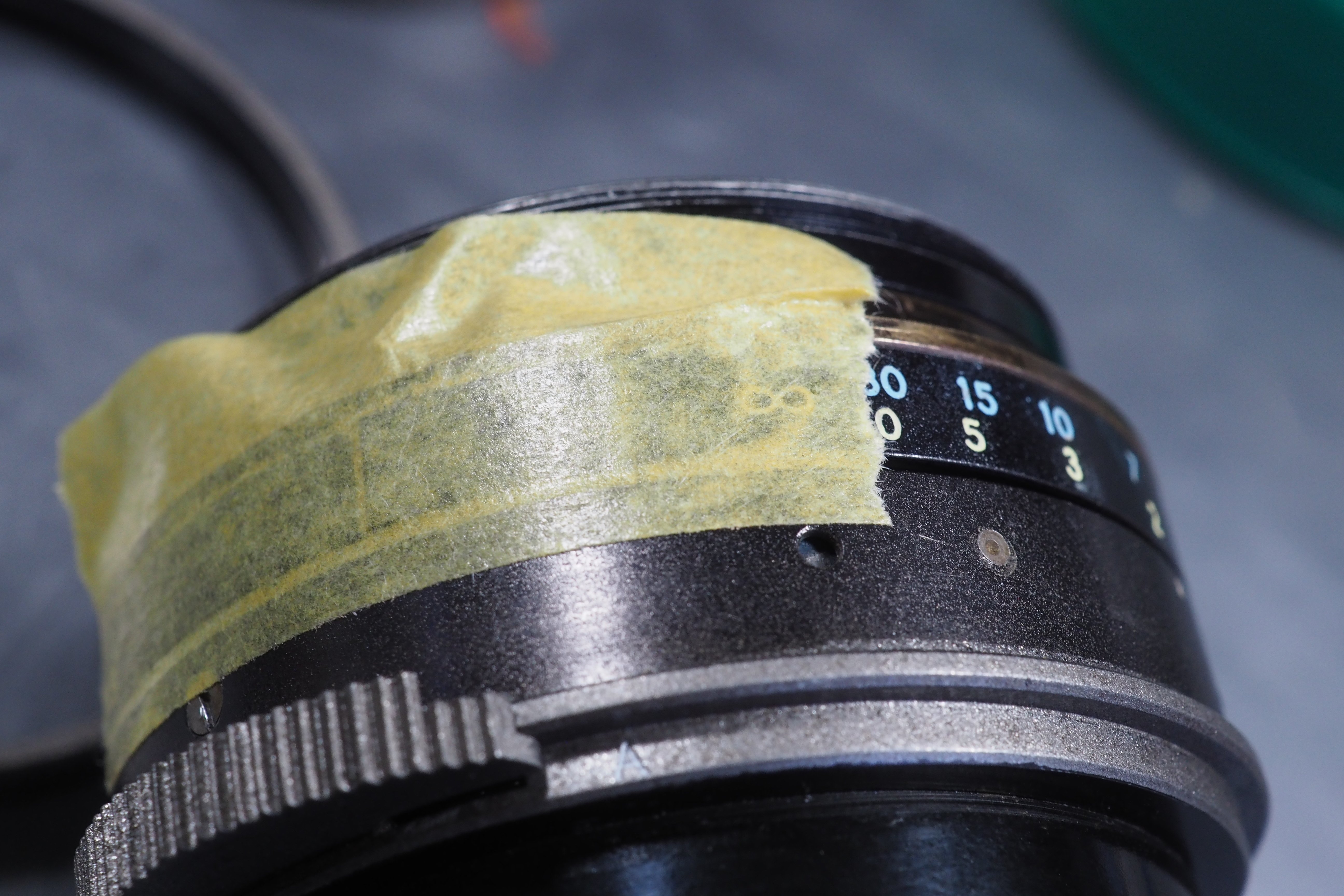 オールドレンズのレストア作業 Super-Takumar 55mm F1.8 (前期