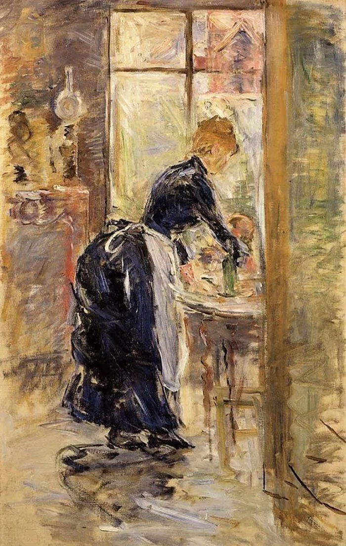 本日紹介する画家は、フランスの女流画家ベルト・モリゾ（Berthe