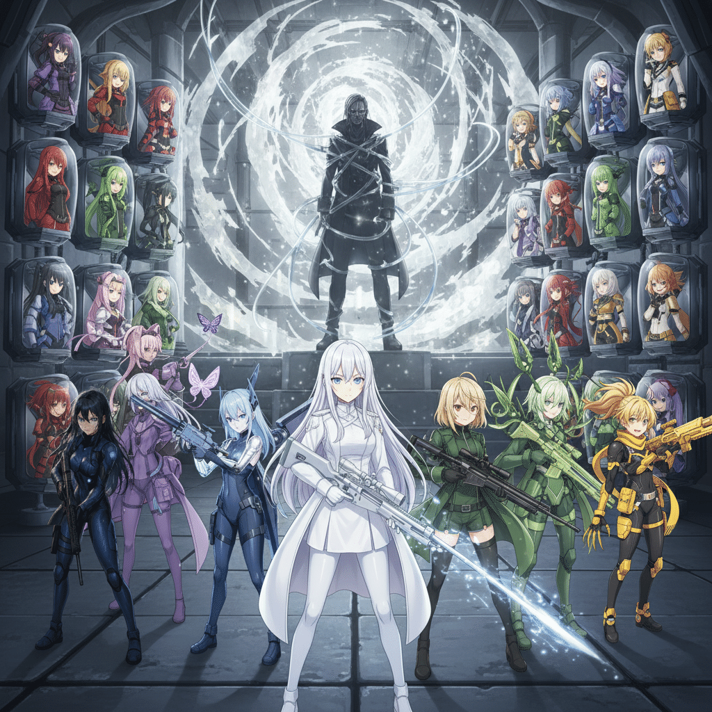 まとめ版】『クロスカラーウォーズ』 〜純白の裁き、東京の夜明け〜（全11話）【第零話、第一話～第十話】｜Workfine, image size:1024x1024