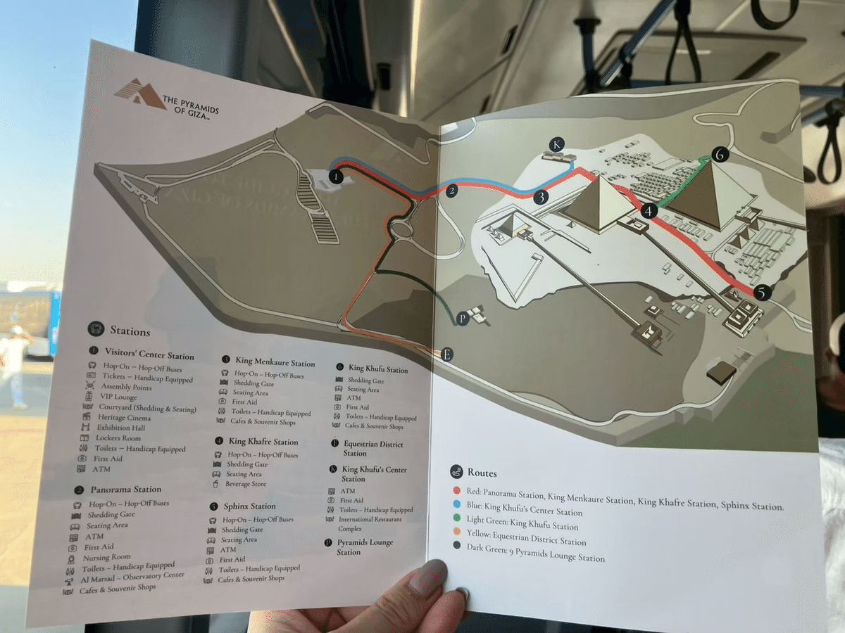 真夏のエジプトで1時間歩いてピラミッドに行った話 (2025年7月)｜旅